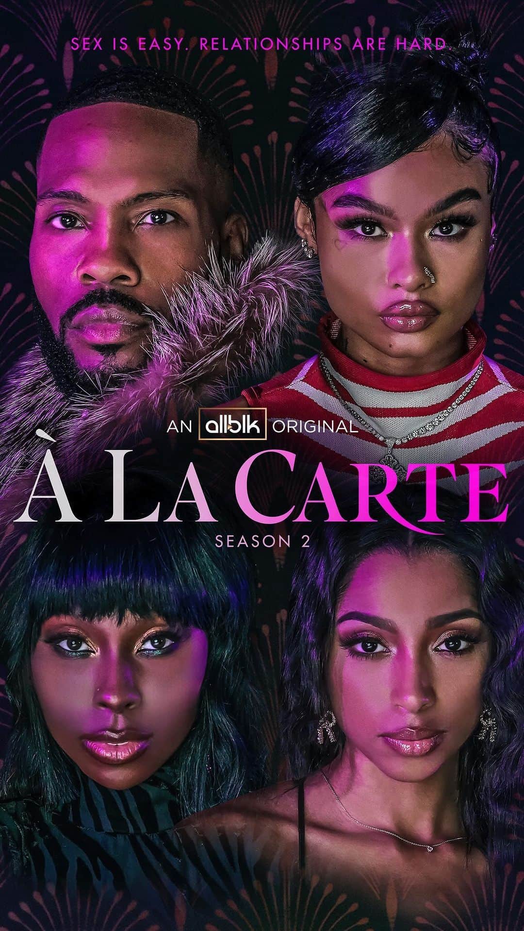 ロメオ・ミラーのインスタグラム：「The strike is over and I got some work for yall! For my people of age, I also got a fun lil spicy-Sex in The City vibes type show called @alacarteallblk produced by @meagangood streaming on @watchallblk & @primevideo. Go binge and catch up. We have 2 episodes left! I play a top MLB player (Jamal) and the beautiful @indialove is my misses aka Evette. This entire cast and crew kilt it! You will be entertained. #ALaCarteALLBLK 😈🌶️🍿    Directed by @dijontalton.」