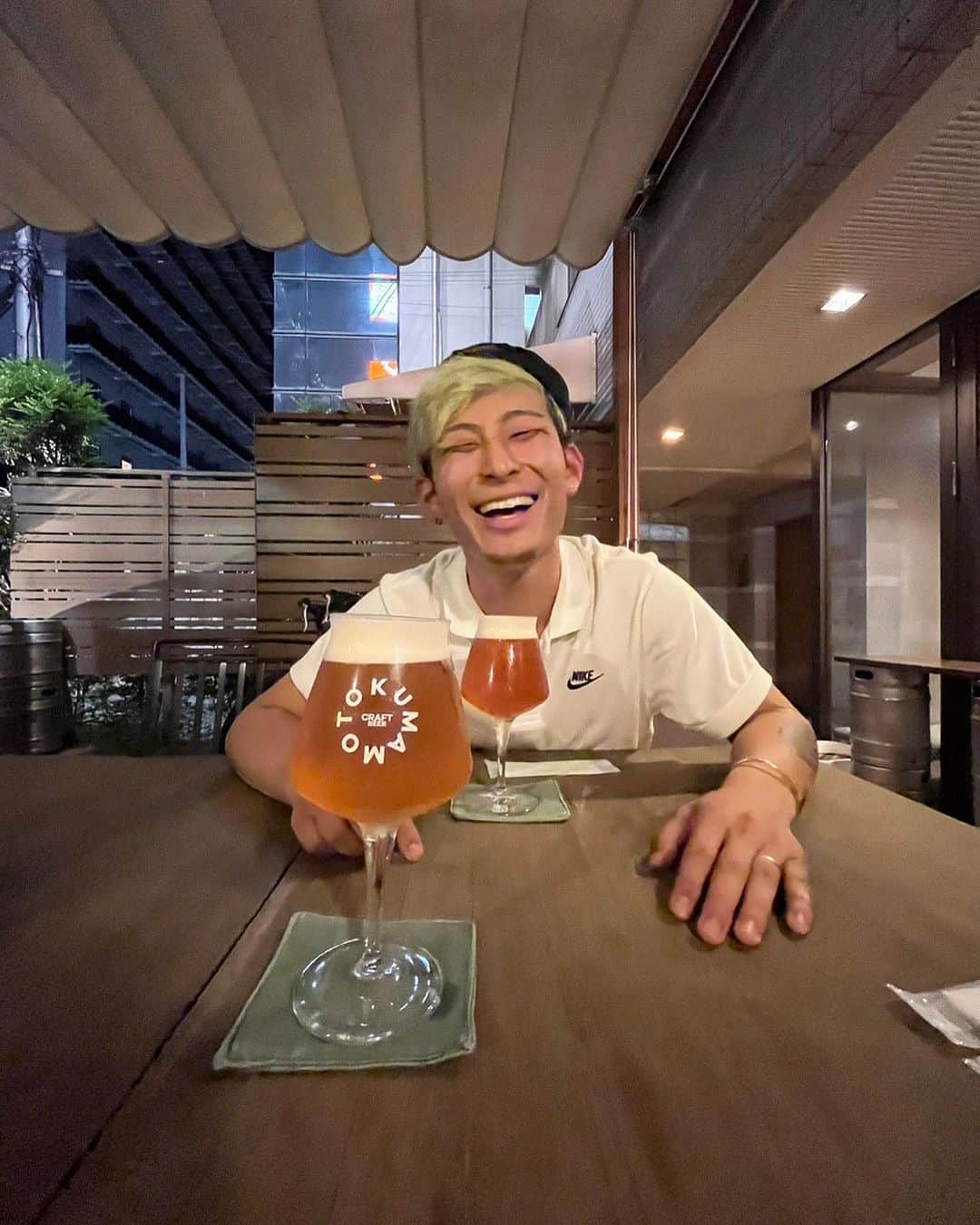 JustIn (ジャスティン)のインスタグラム：「この時かなり酔っ払ってます🍺  #熊本」