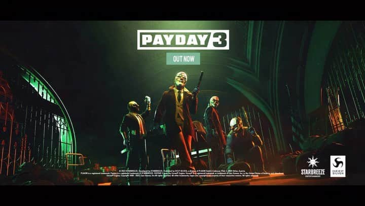 ワーナーミュージック・ジャパンのインスタグラム：「【a crowd of rebellion】 人気FPSゲーム『PAYDAY 3』とコラボ！ 強盗FPSの世界をテーマにしたMV公開！  📺「♪Lightning-Syndrome」  #PAYDAY3 #acor #PD3 #仕事の時間」