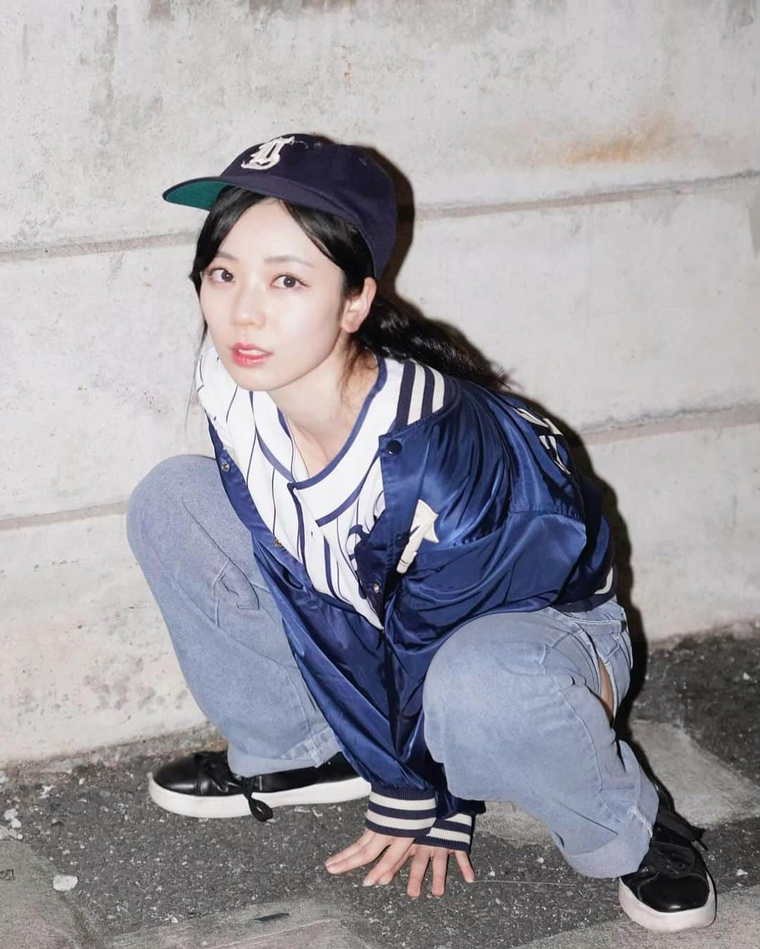 平岡映美さんのインスタグラム写真 - (平岡映美Instagram)「お母さんのスタジャン⚾️💜」11月10日 21時45分 - eimi_hiraoka_official