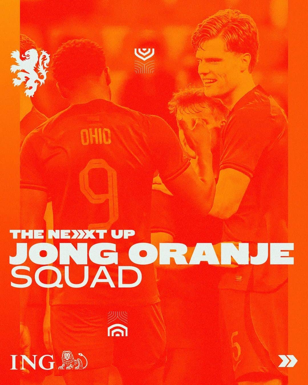 サッカー オランダ代表チームのインスタグラム：「Michael Reiziger’s Jong Oranje! 🔶  16/11 #NEDGIB 🇳🇱🇬🇮 20/11 #SWENED 🇸🇪🇳🇱  #TheNextUp #NothingLikeOranje」