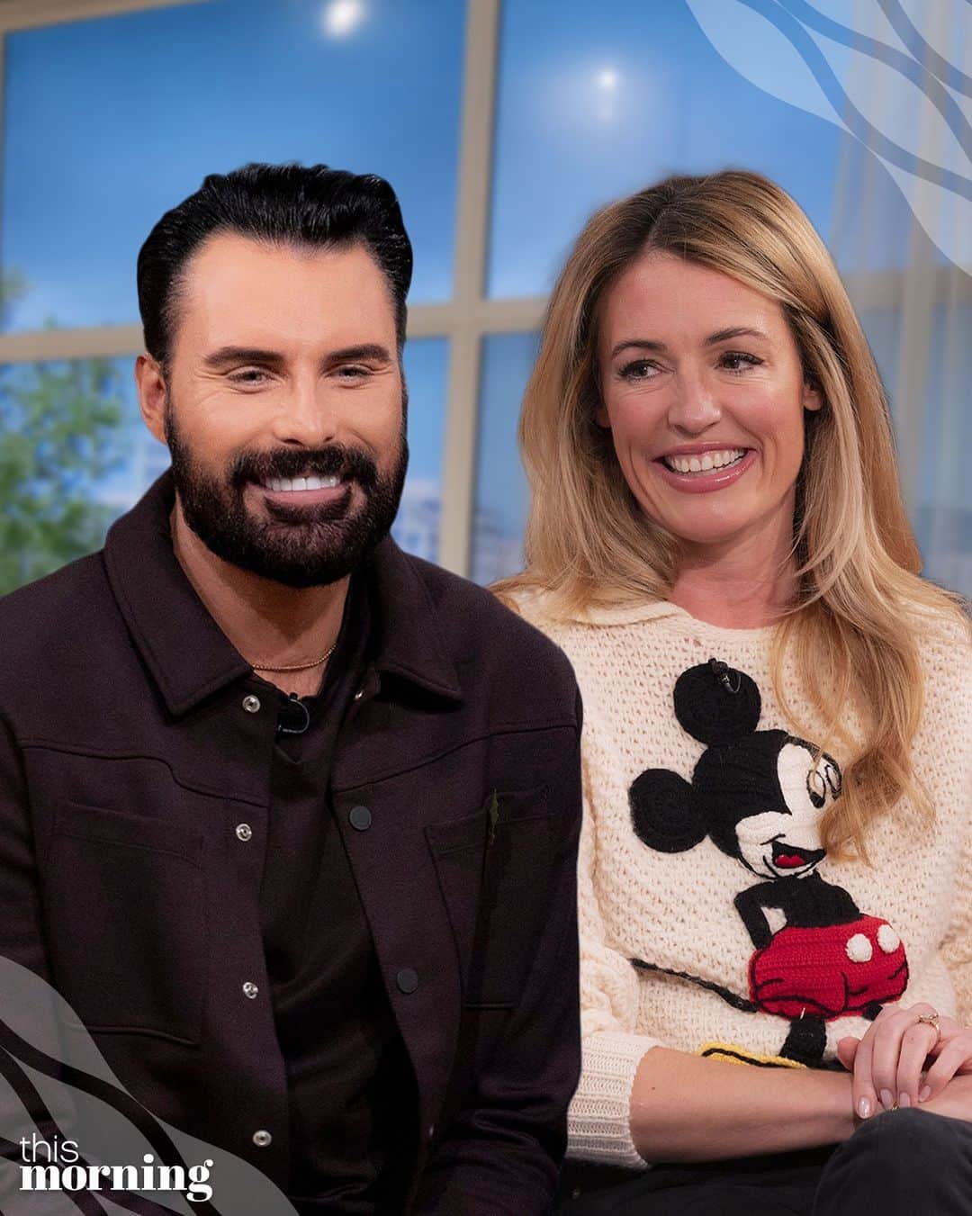 キャット・ディーリーのインスタグラム：「From Monday, kick off your week with Cat Deeley and Rylan on #ThisMorning!   Tune in from 10am on ITV1, ITVX and STV.」