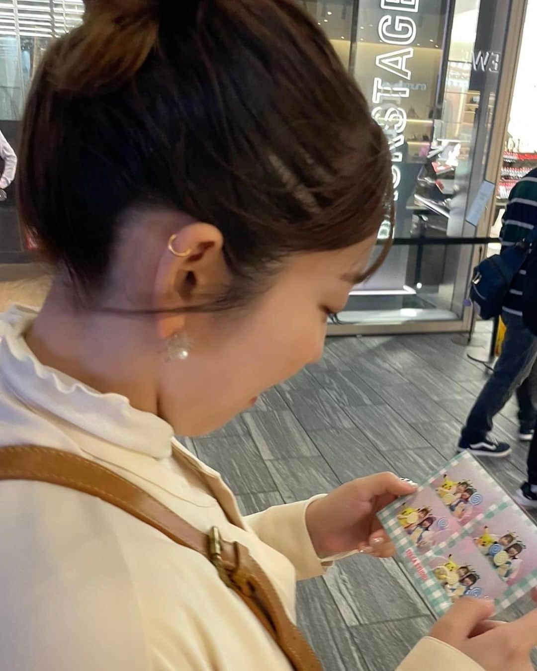 木下望さんのインスタグラム写真 - (木下望Instagram)「・ ・ 渋谷のスペイン坂にプリクラ？シール？みたいなの撮れるとこあって、楽しかったよ🥰行ってみて🫶」11月10日 23時05分 - nonchan_starmarie