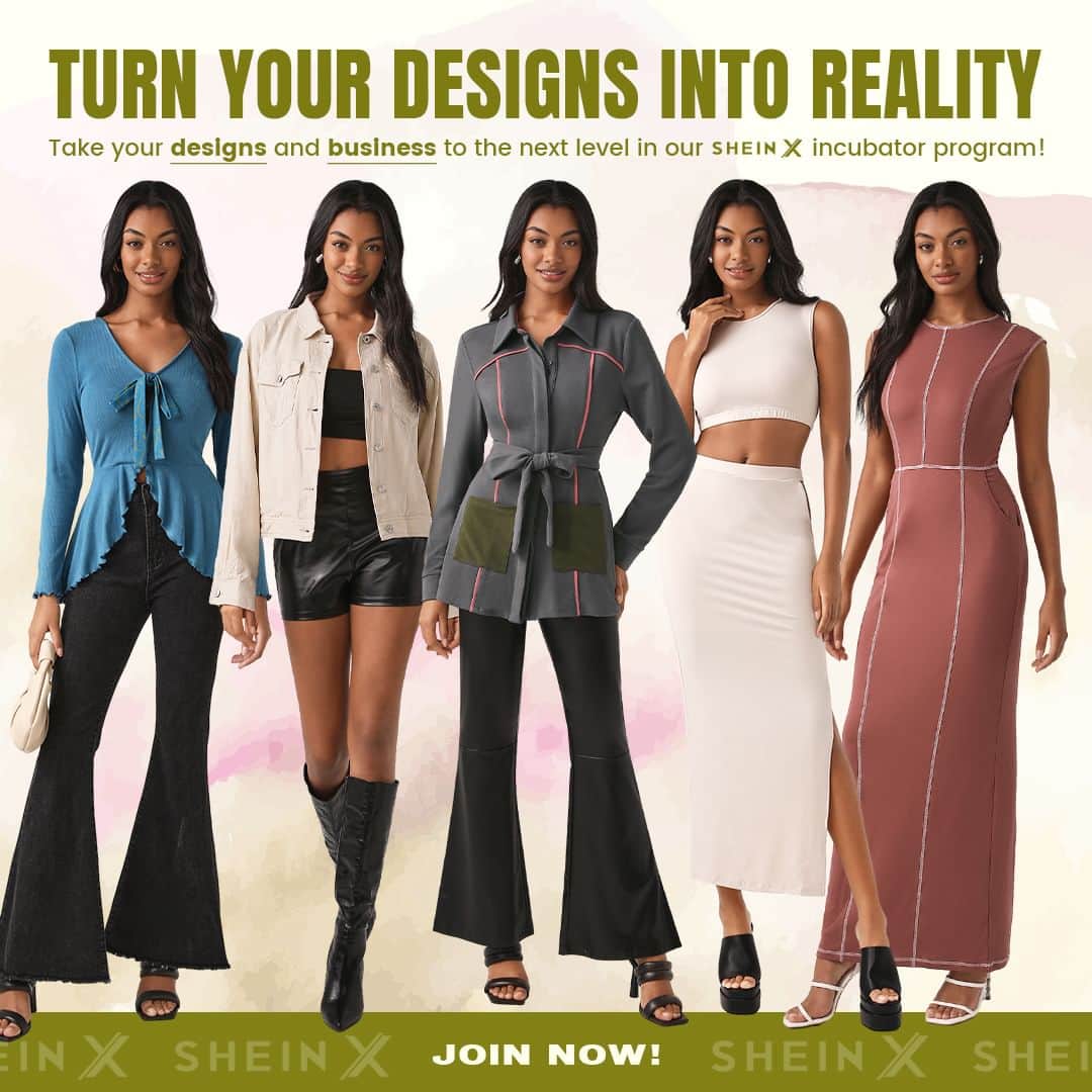 SHEINさんのインスタグラム写真 - (SHEINInstagram)「Ready to Level Up Your Designs? Take your designs & business to the next level in our SHEIN X incubator program! We've helped thousands of artists & designers bring their designs to life. Join now!  Submit your work here 👉https://shein.shop/joinsheinx  *Submission entry deadline is 11/15/23」11月10日 23時01分 - sheinofficial