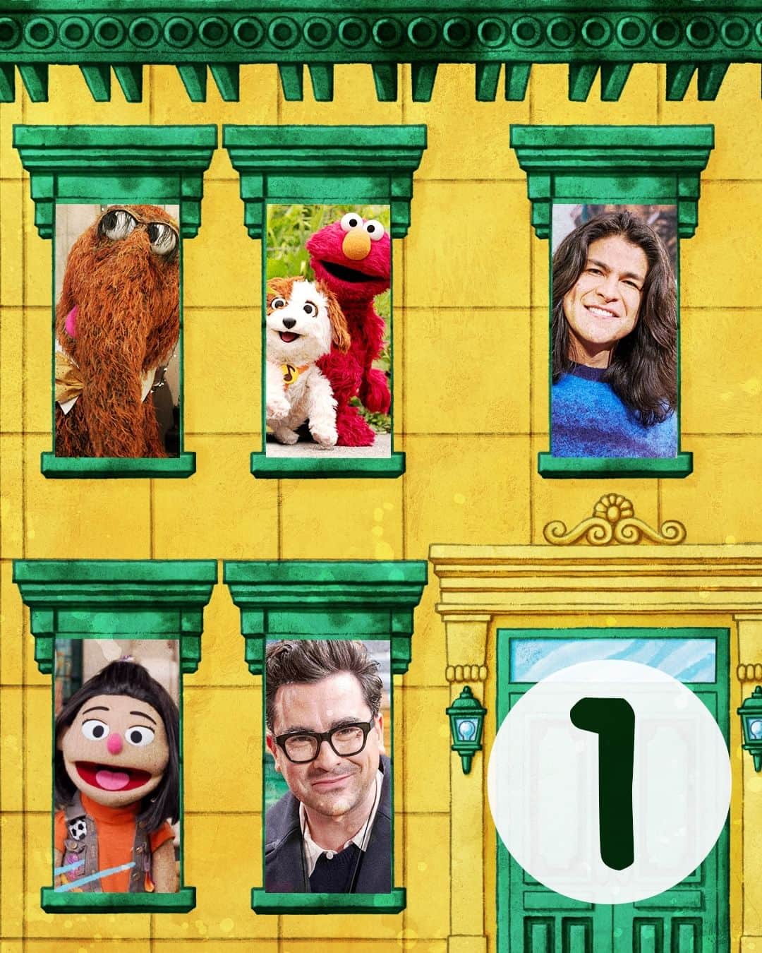 セサミストリートさんのインスタグラム写真 - (セサミストリートInstagram)「123 Sesame Street has an open apartment and it has your name on it! Which apartment are you moving into? 🤔🏙️💚💛」11月10日 23時02分 - sesamestreet