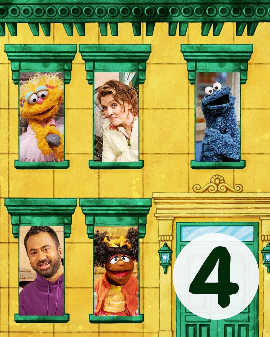 セサミストリートさんのインスタグラム写真 - (セサミストリートInstagram)「123 Sesame Street has an open apartment and it has your name on it! Which apartment are you moving into? 🤔🏙️💚💛」11月10日 23時02分 - sesamestreet