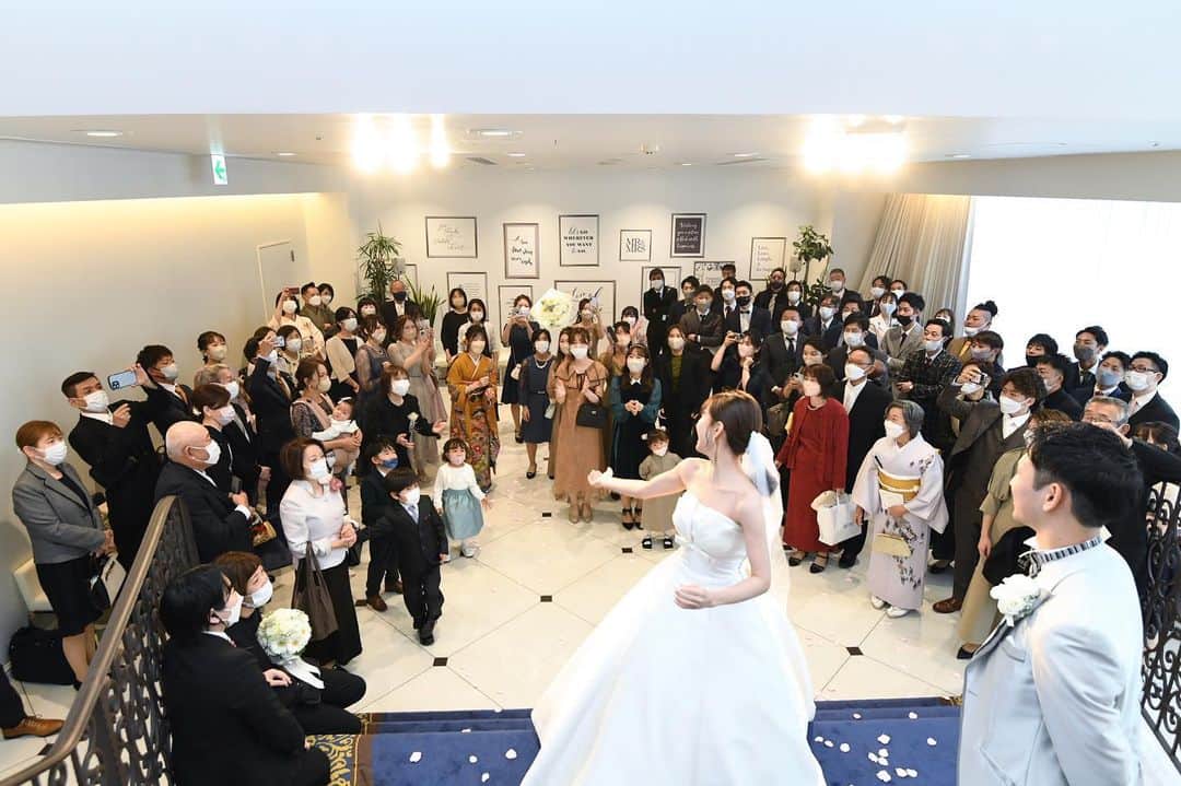 アルマリアンFUKUOKA　公式のインスタグラム：「=ブーケトス=」