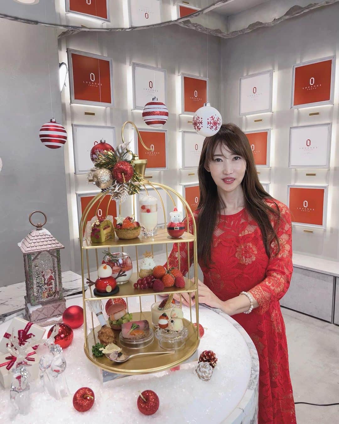 渋谷恭子のインスタグラム：「【LOUANGE TOKYO Happy  Snow man Xmas collection 2023】 @louangetokyo_lemusee さんのレセプションパーティーに行ってきたよ！  クリスマス🤶🎄っていいね❤️  スイーツのご紹介はまた後日postします🥰  #PR #LOUANGETOKYO #ルワンジュ東京 #ルワンジュ東京ルミュゼ #アラフィフ #アラフィフライフ #スイーツ #スイーツ好きな人と繋がりたい #銀座 #クリスマス #クリスマスアフターヌーンティー #アフターヌーンティー #クリスマスケーキ #クリスマスケーキ予約 #クリスマススイーツ #ケーキ」