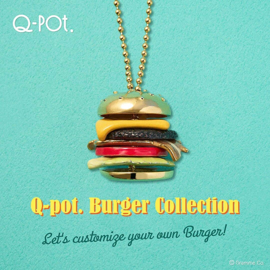 キューポットさんのインスタグラム写真 - (キューポットInstagram)「*⁠ 【TOP SEARCHED】What burger do you usually order? BLT? Cheese burger? You can have all your favorites! ⁠ ⁠ 🍔A new type of jewelry... You can DIY your own necklace by picking the ingredients you like! ⁠ ⁠ 🍔You can always enjoy... By adding and arranging the charms, you can always enjoy your burger like a new one! Simple or deluxe? It’s up to you! ⁠ ⁠ 🍔Original and unique... ⁠ Like wearable art, Q-pot. original jewelry with high quality of Made in Japan that you would feel happy while wearing the wonderful pieces.⁠ ⁠ ⁠ https://intl.q-pot.jp/collections/burger⁠ ⁠ ⁠ #qpot #jewellerylover #jewellery #jewelleryaddict #burger #burgers #burgerporn #burgerlover #burgerlovers #burgertime #burger #burgertime #burgerorder #burgerday #burershop #burgermania #burgerheaven #burger #americandiner #50s #popart #foodie #food #yum #tasty #ハンバーガー #ハンバーガー部 ##ハンバーガー女子 ##ハンバーガー好きな人と繋がりたい #ハンバーガー大好き」11月10日 17時11分 - press_qpot_international