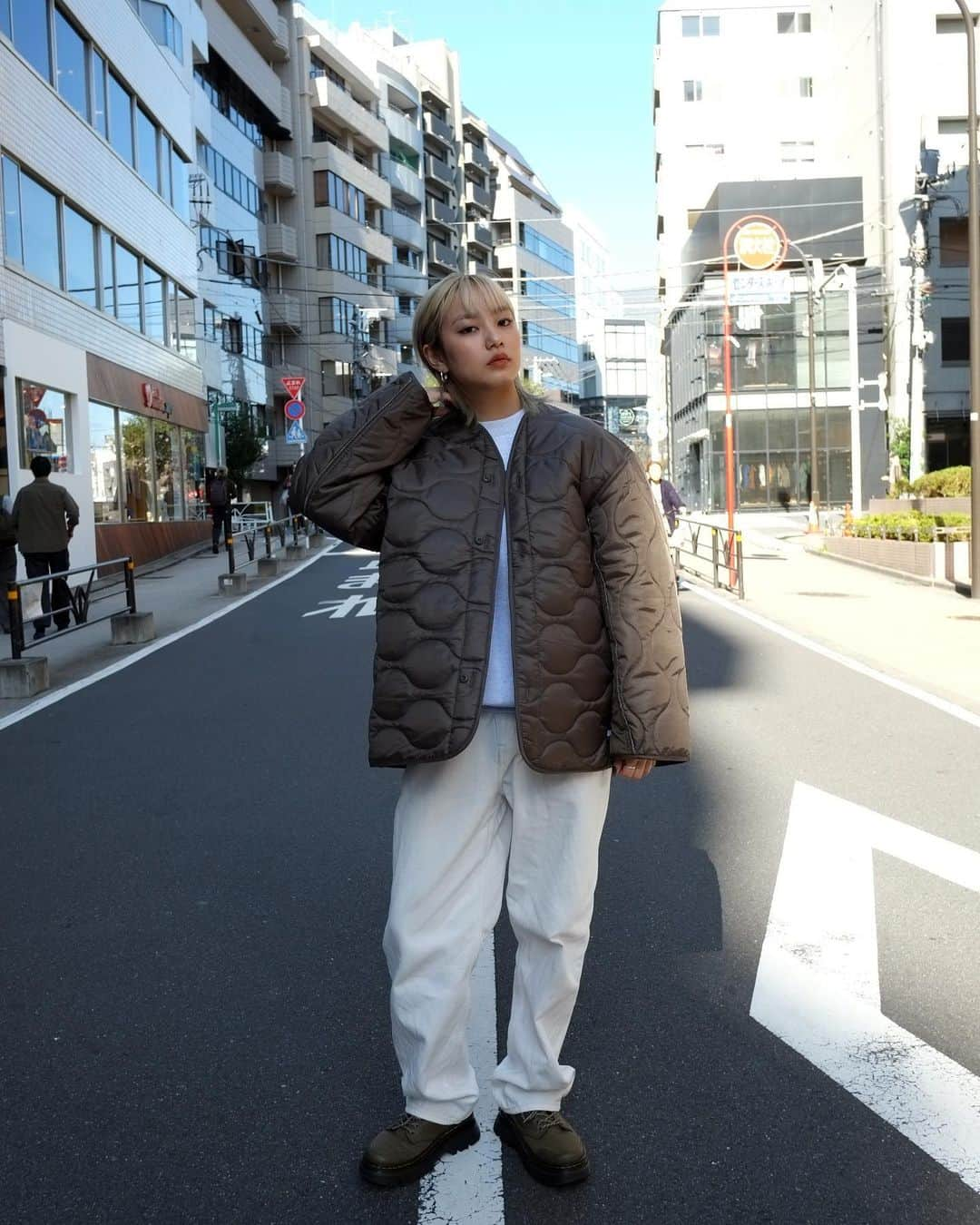 KIKSTYOさんのインスタグラム写真 - (KIKSTYOInstagram)「. STYLE SAMPLE '23 ITEM... ・REVERSIBLE NYLON JACKET ・EDO pt.3 HOODIE ・HEAVYWEIGHT LOGO CREWNECK MODEL... @kurumi_m__  @bboy_yhi  . #kikstyo #stylesample」11月10日 17時12分 - kikstyo