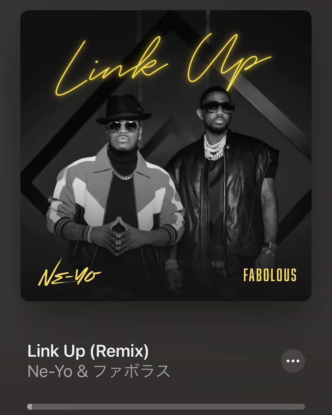のインスタグラム：「・ いいねー聴いてて気持ちいいー！かっこいいー！！ ・ #neyo #fabolous  #DJマイコ」