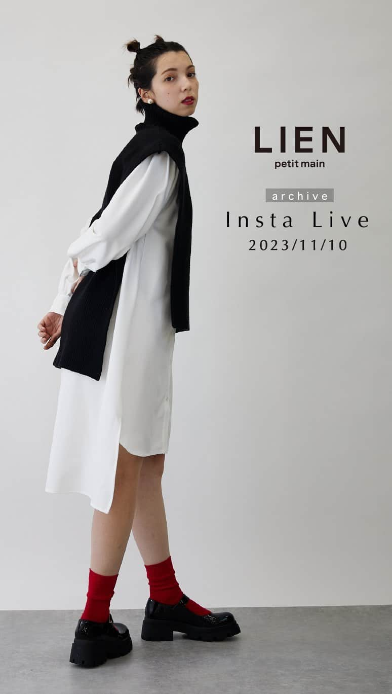 petit mainのインスタグラム：「. Instagram Live 　 本日もご覧いただきありがとうございました！ 　　 　 〈インスタライブ〉 11/10（金）17：00〜  @petitmainlien_official @petitmain_official にて配信。 スタッフがおすすめの新作ウェアをご紹介します。 　  【LADIES】ベストシャツセットOP size：F no.：3334352 price：￥8,690 - tax in color：ivory / beige / black 　 シャイニーロングスカート size：F no.：3334154 price：¥8,690- tax in color：gold / silver  プードルボアジップアウター size：F no.：3334356 price：￥9,790- tax in color：off-white / beige / green      11月15日店頭先行発売予定 【LADIES】シャギーニット size：F no.：3334255 price：￥5,390- tax in color：ivory / beige / yellow  11月17日店頭先行発売予定 【LADIES】ニットオールインワン size：F no.：3334354 price：￥9,790- tax in color：beige / black / charcoal  マルチウェイカラートートバッグ size：F no.：9633429 price：￥1,980- tax in color：off-white / purple / red / pink / orange / camel / yellow / green / blue / black  　 other：参考商品 model ：164cm 　  〈商品について〉 順次ナルミヤオンラインにて販売中。 詳しくはインスタライブ / インスタライブアーカイブをご覧ください。 　 〈shop〉入荷次第順次発売 ナルミヤオンライン コピス吉祥寺店 マークイズみなとみらい店 たまプラーザテラス店 MOZOワンダーシティ店 イオン岡崎南店 広島LECT店 コクーンシティさいたま新都心 イオンモール伊丹 ららぽーと甲子園 　 　　　　  ※写真はサンプルで撮影しています。色・デザインが多少が異なる場合がございます。 ※入荷、在庫状況は店舗・オンラインショップによって異なる場合がございます。ご利用の店舗・ナルミヤオンラインまでご確認ください。 @narumiyaonline_official 　　　 　 　 　 #petitmain #プティマイン #petitmainlien #lien #プティマインリアン #リアン #newarrival #新作 #新作紹介 #新作発売 #セットアップ #ジャケット #ノーカラージャケット #ジップニット #リンクコーデ #お揃いコーデ #ママ服 #女の子ママ #男の子ママ #zozo #zozotown」