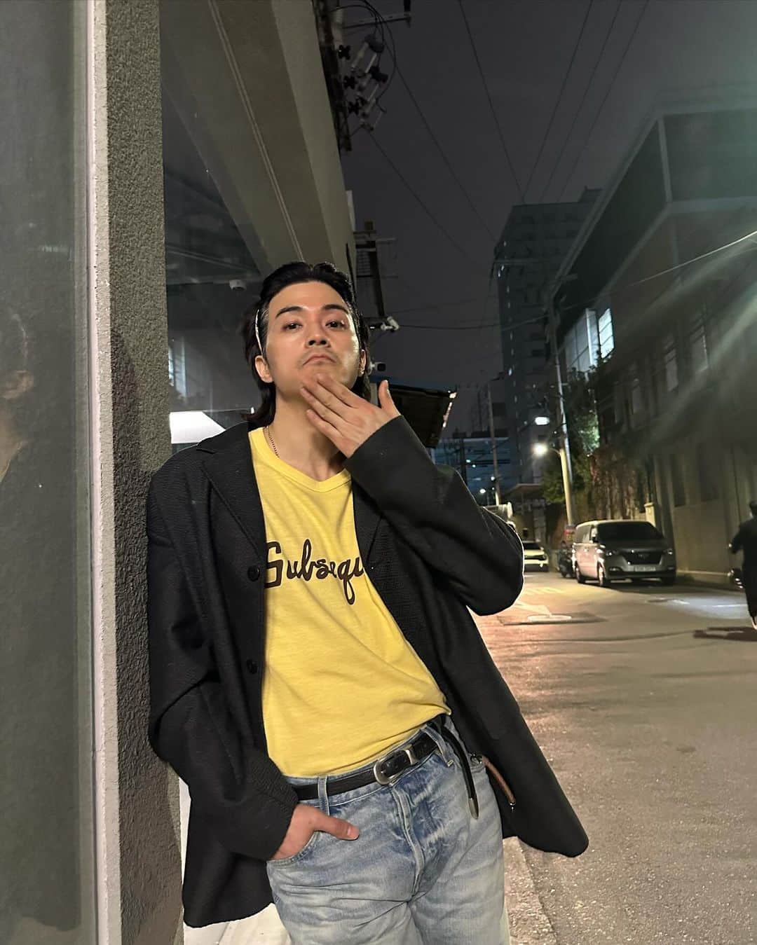 キム・ジフンさんのインスタグラム写真 - (キム・ジフンInstagram)「_  춥네」11月10日 23時18分 - jiraishin99