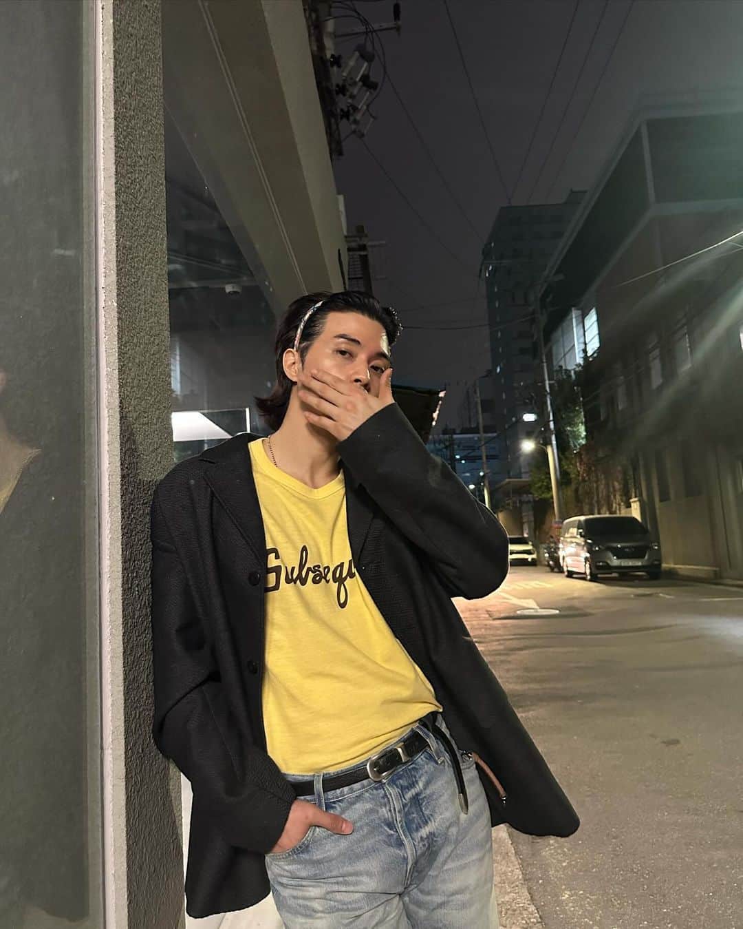 キム・ジフンさんのインスタグラム写真 - (キム・ジフンInstagram)「_  춥네」11月10日 23時18分 - jiraishin99