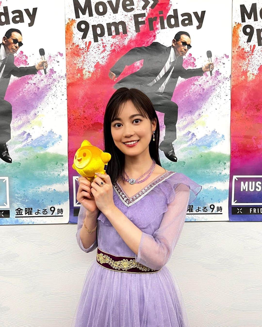 生田絵梨花のインスタグラム：「Mステ出演させていただきました！！！ 緊張しすぎましたが、全部ひっくるめて 最高の思い出になりました。 心が震えっぱなしの1日。楽しかったぁ～！！  「ウィッシュ～この願い」 これからも大切に届けられますように⭐️  #Mステ #ウィッシュ」