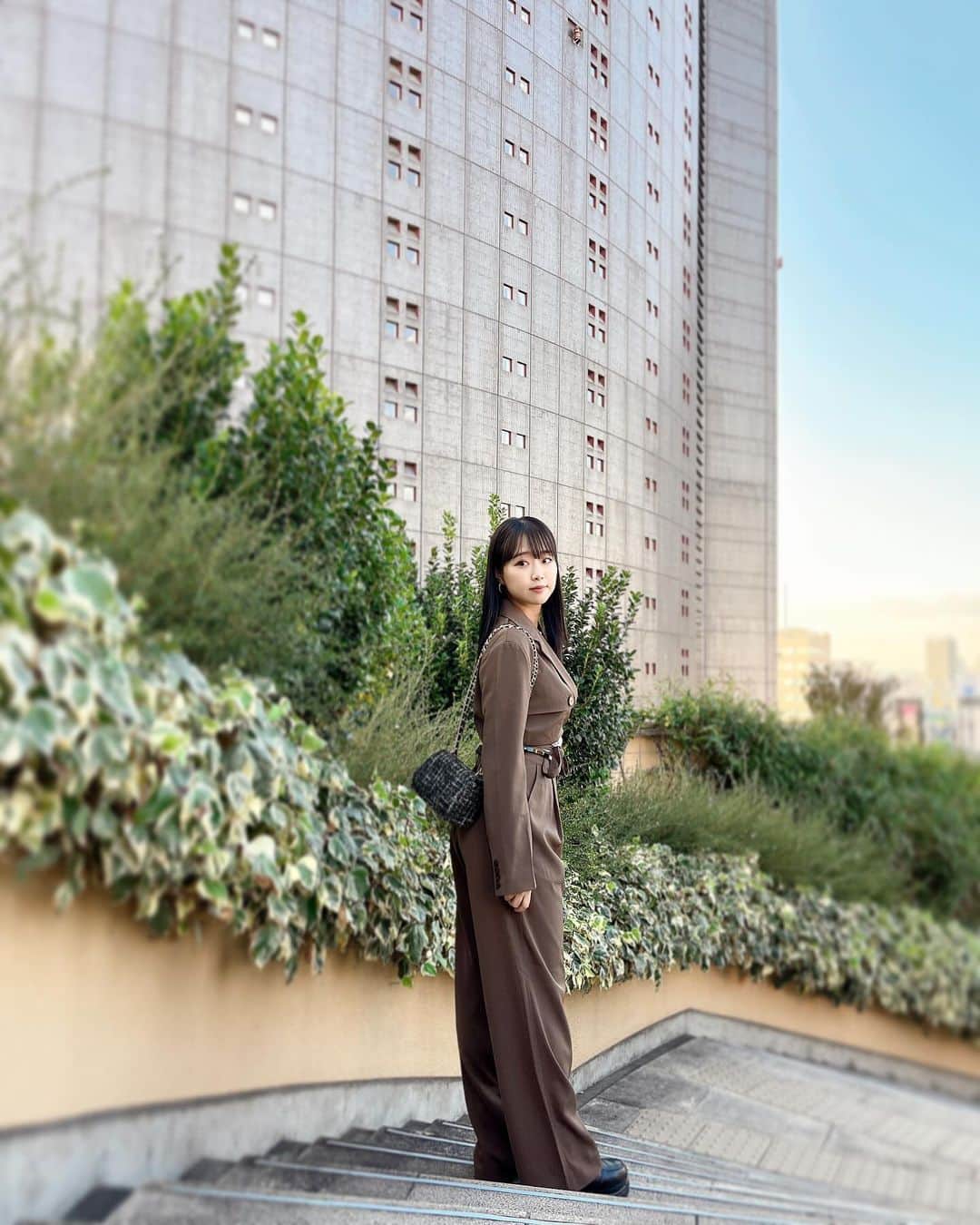 加藤夕夏さんのインスタグラム写真 - (加藤夕夏Instagram)「#Rinnu 🤎🤎  #秋服 #うかしふく #セットアップ」11月10日 23時19分 - uuka_nmb