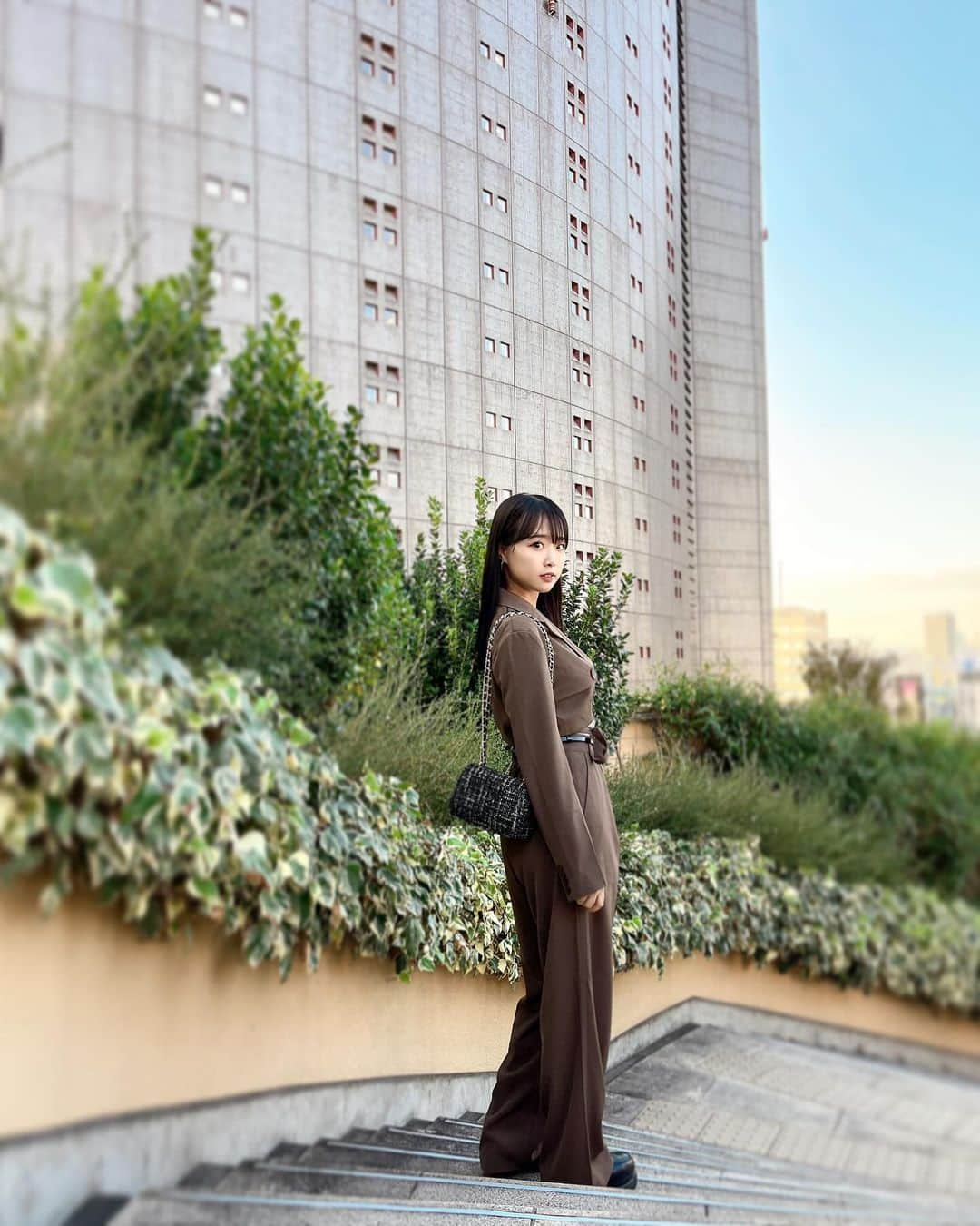 加藤夕夏さんのインスタグラム写真 - (加藤夕夏Instagram)「#Rinnu 🤎🤎  #秋服 #うかしふく #セットアップ」11月10日 23時19分 - uuka_nmb