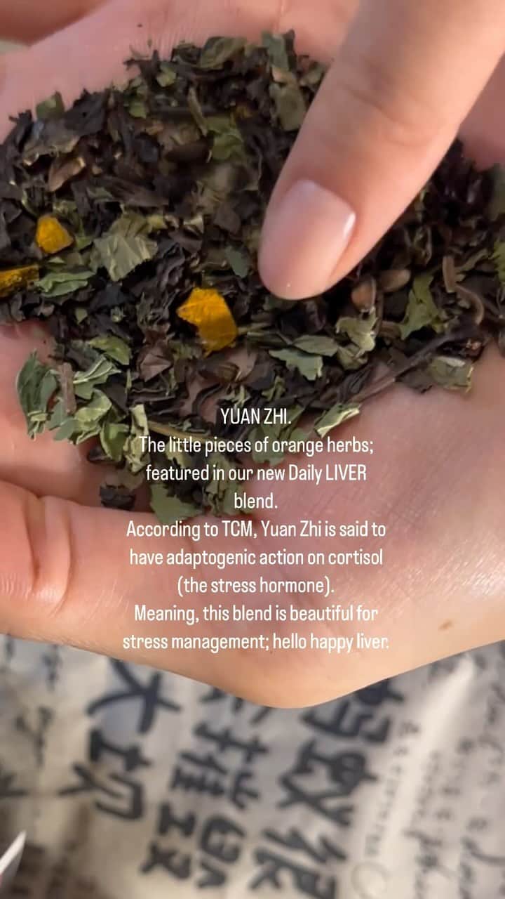 Your Teaのインスタグラム：「Stress management. All in a days work for our new LIVER blend from our Daily Support Range 🌿 consume once, daily - for as long as you wish. #yourtea」
