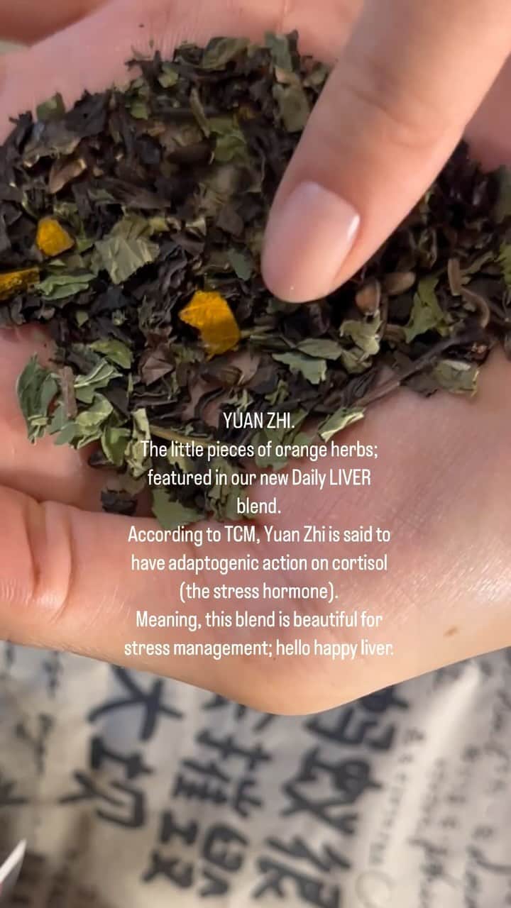 Your Teaのインスタグラム：「Stress management. All in a days work for our new LIVER blend from our Daily Support Range 🌿 consume once, daily - for as long as you wish. #yourtea」