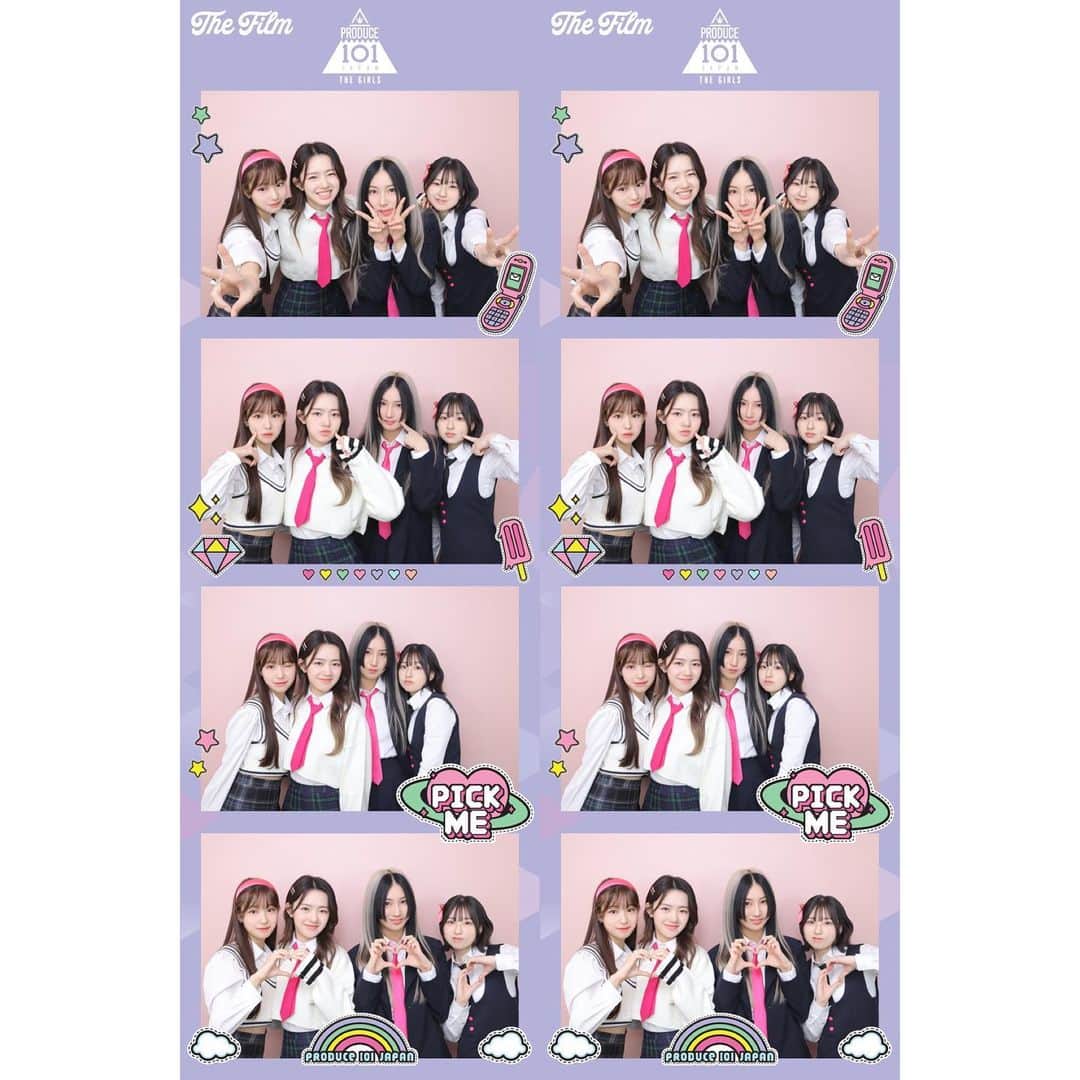 PRODUCE 101 JAPANのインスタグラム