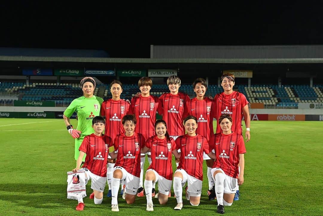 清家貴子さんのインスタグラム写真 - (清家貴子Instagram)「vsバンコクFC 6-1WIN  アウェーでの戦いを感じさせない応援、雰囲気をありがとうございました！ ラスト1試合しっかり勝って終わります！  #三菱重工浦和レッズレディース #ACL #AFCWomensClub #ASIAにURAWAを響かせろ」11月10日 18時36分 - seike_kiko