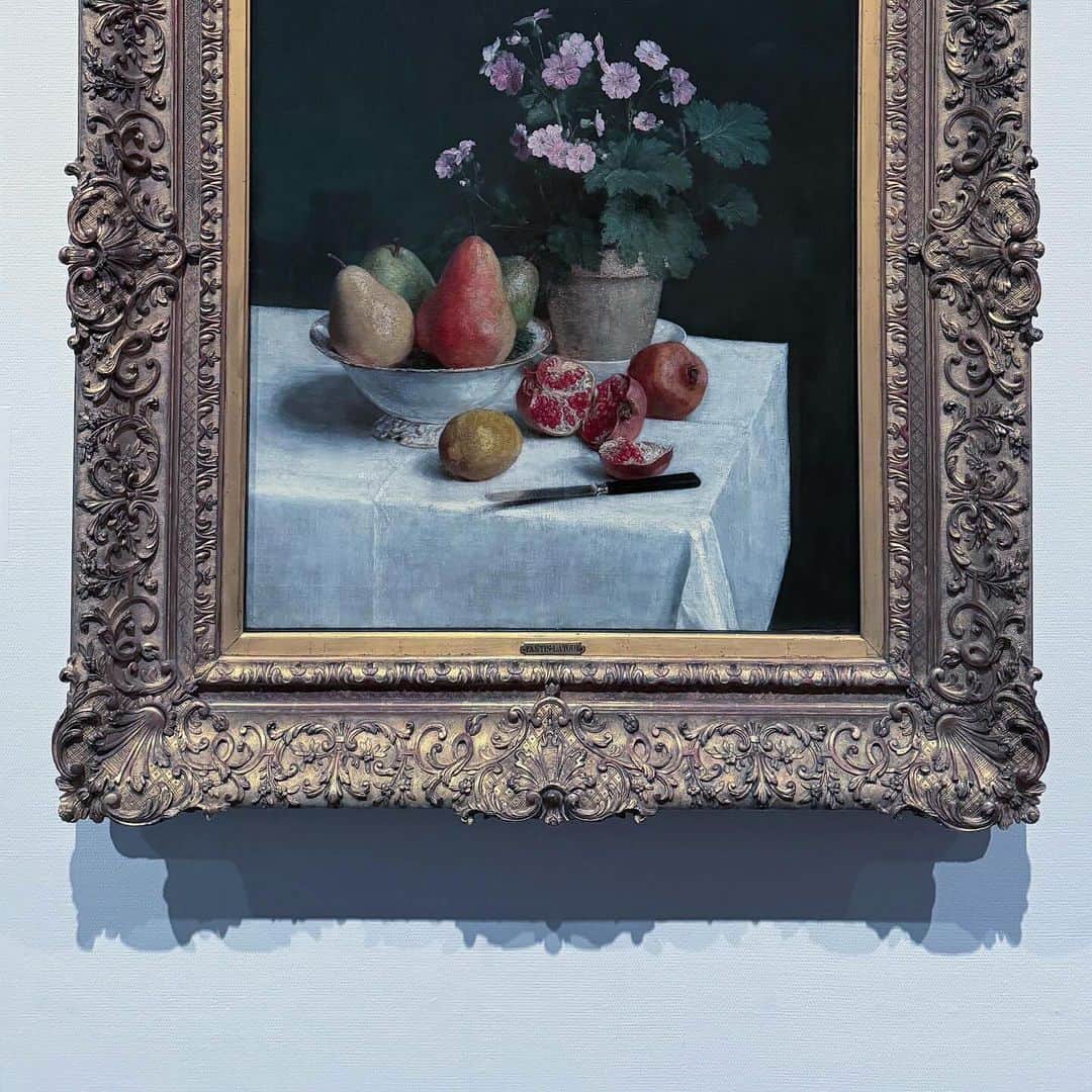 浅見姫香のインスタグラム：「Henri Jean Théodore Fantin-Latour.」