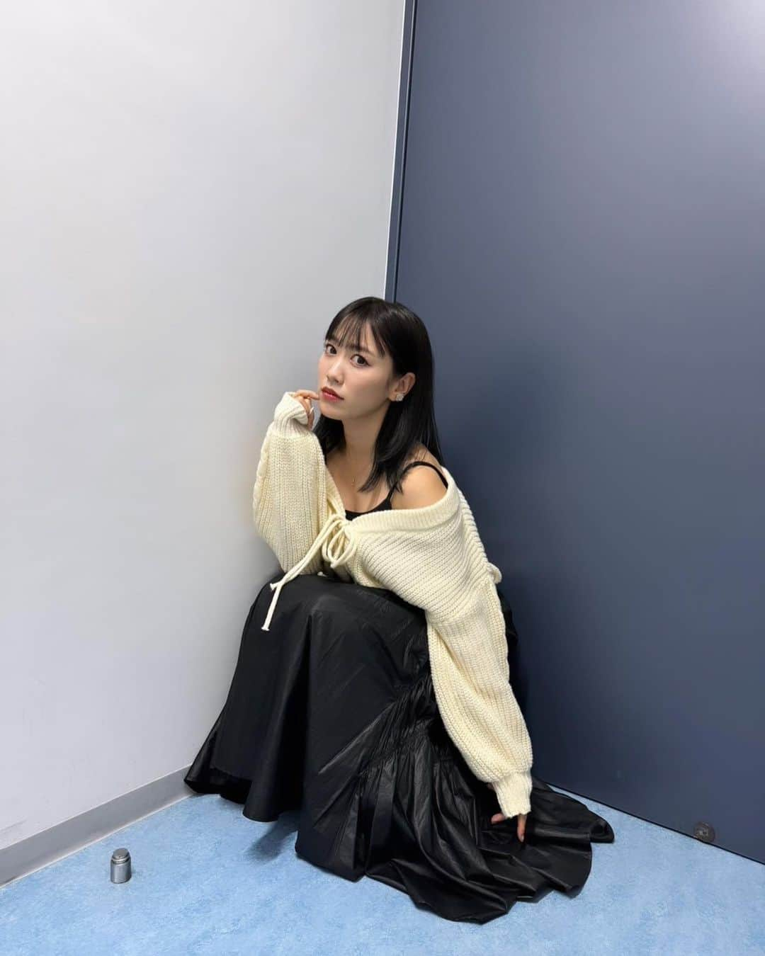 高城れにのインスタグラム：「🖤🤍🖤🤍🖤🤍  #🖤🤍 #いつかの #私服」