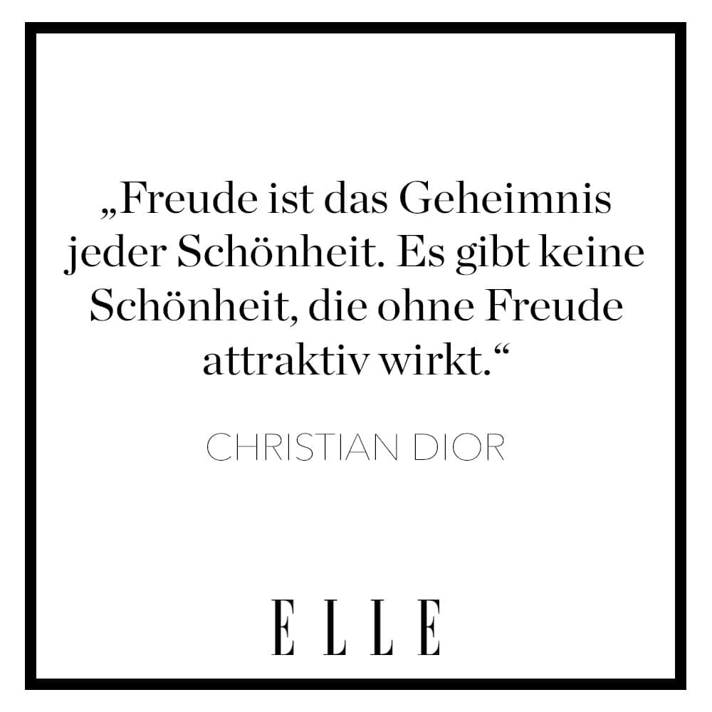 ELLE Germanyのインスタグラム：「In welchem Trend können Sie aktuell Ihre Freude zum Ausdruck bringen? 🤍  #zitate #quotes #dior #christiandior #fashioninspo」