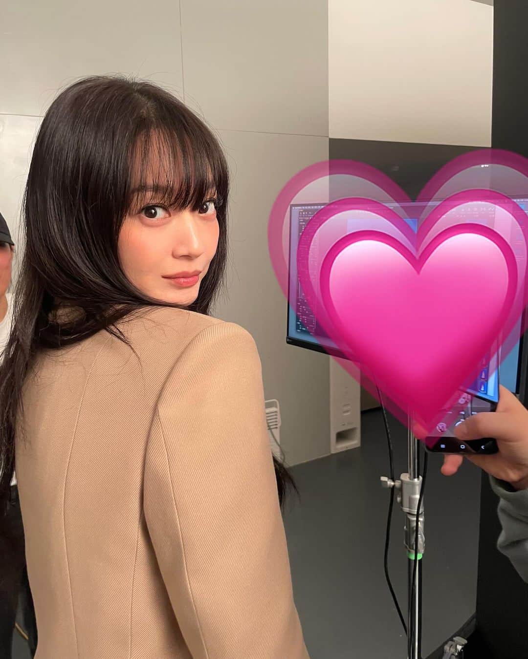 シン・ミナのインスタグラム：「💗」