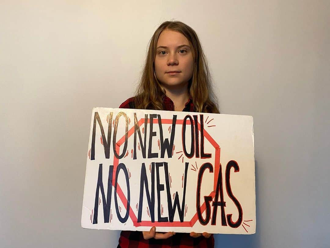 グレタ・トゥーンベリのインスタグラム：「Climate strike week 273. #FridaysForFuture #ClimateStrike」