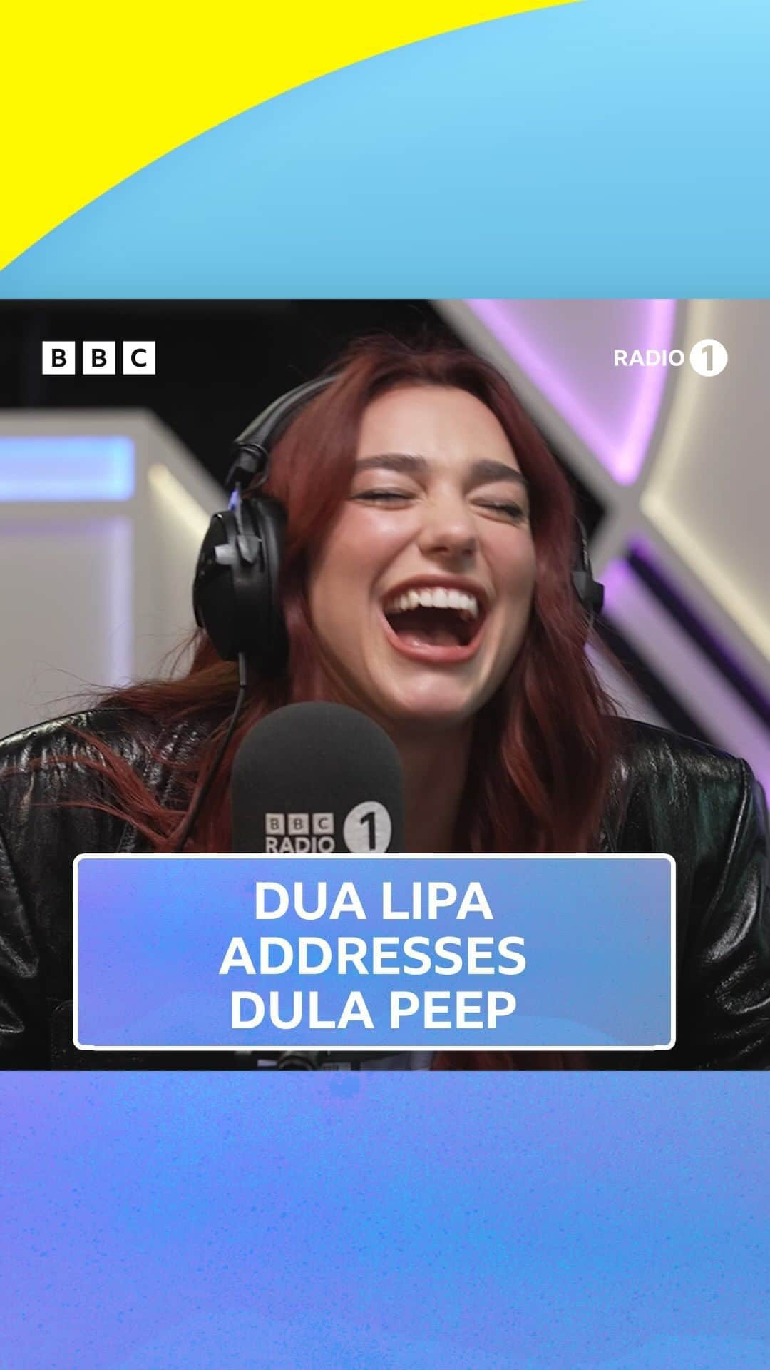 BBC Radioのインスタグラム：「sorry @dualipa but we can’t help but love ✨dula peep✨」