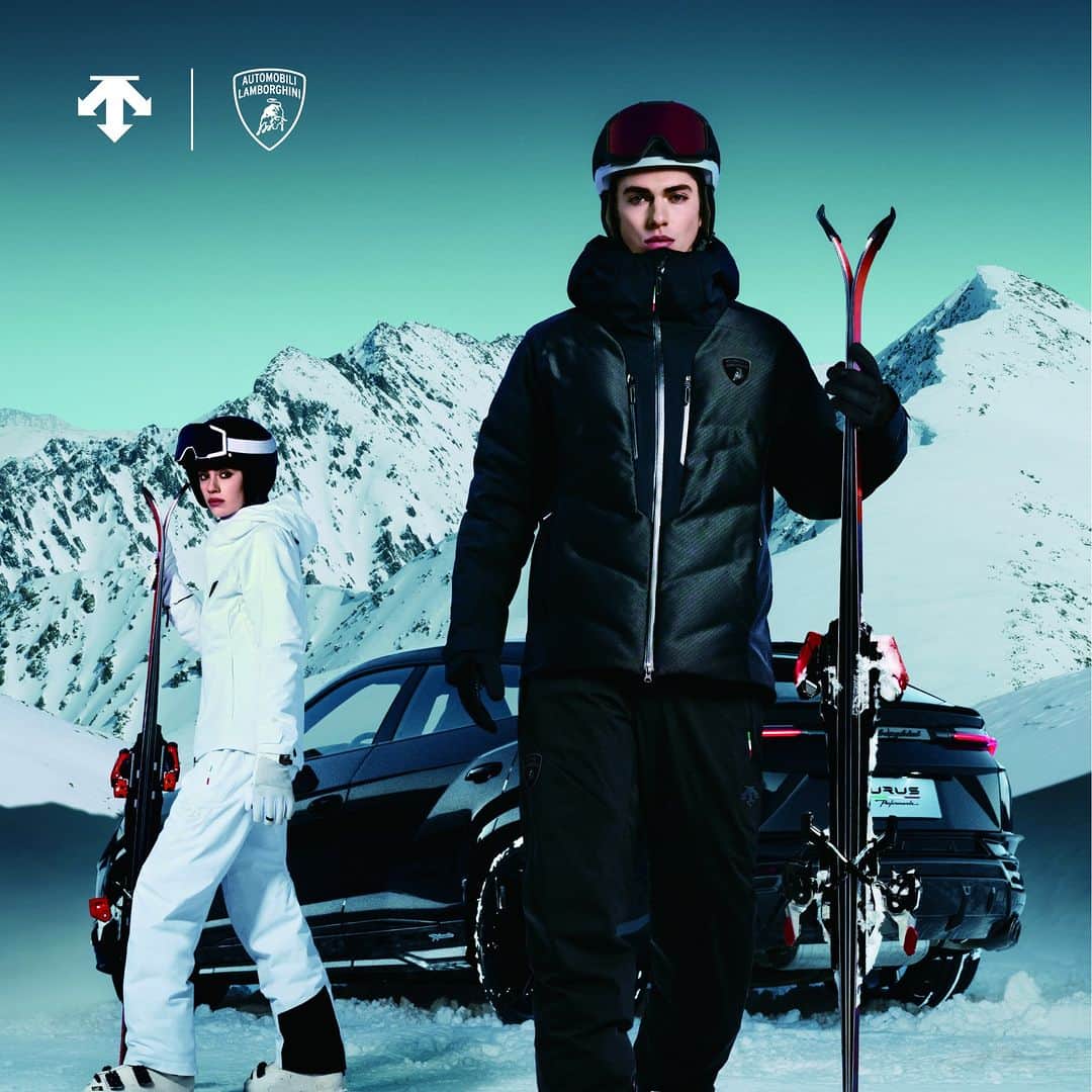 Descenteさんのインスタグラム写真 - (DescenteInstagram)「Lamborghini × DESCENTE  Harnessing the essence of wind and snow, the debut collaboration between Automobili Lamborghini and DESCENTE launches today. With DESCENTE's ethos firmly rooted in the belief that everything starts with skiing, we have consistently pioneered professional ski wear. On the other side, Lamborghini's unparalleled dedication to design aesthetics and speed is legendary. This season, both brands converge to fuse functionality with aesthetics on the ski slopes. Witness the integration of iconic logos, supercar body lines, and distinctive design elements on the Men's Professional Hybrid Ski Suit, Women's Professional Ski Suit, and the Goose Down Parka. Thanks to DESCENTE's specialized fit and state-of-the-art fabrics, every movement feels effortless, pushing the boundaries of speed and experience.  Find more details about the collection from the link in our bio.  #lamborghiniXdescente  #descente #designthatmoves  #descenteski #lamborghini #skiwear #supercar #ski #skiing #skilife #skier」11月10日 20時01分 - descente_international
