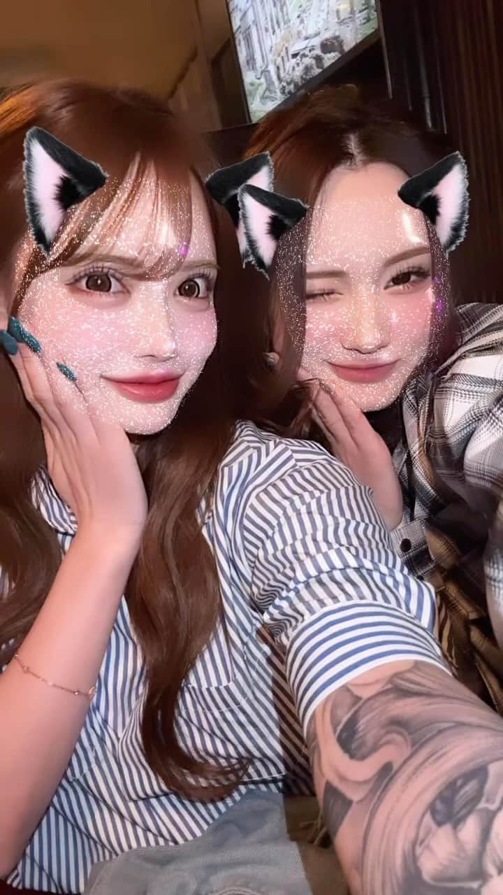 南まりあのインスタグラム：「感情ぶっ刺し系の歌詞が多過ぎて感情移入しがち💎 減量期ならではて感じ🤝 普段どんだけぼーっとしてるかが良くわかる、減量中は違う意味でぼーっとしてるけど頭の中はずっと考え事💭 今日とゆう日は今日しかにゃーい！ってよくお酒飲む時言ってたなそういえば🍯 早く会いたいよまいたん @ma1mocotan」