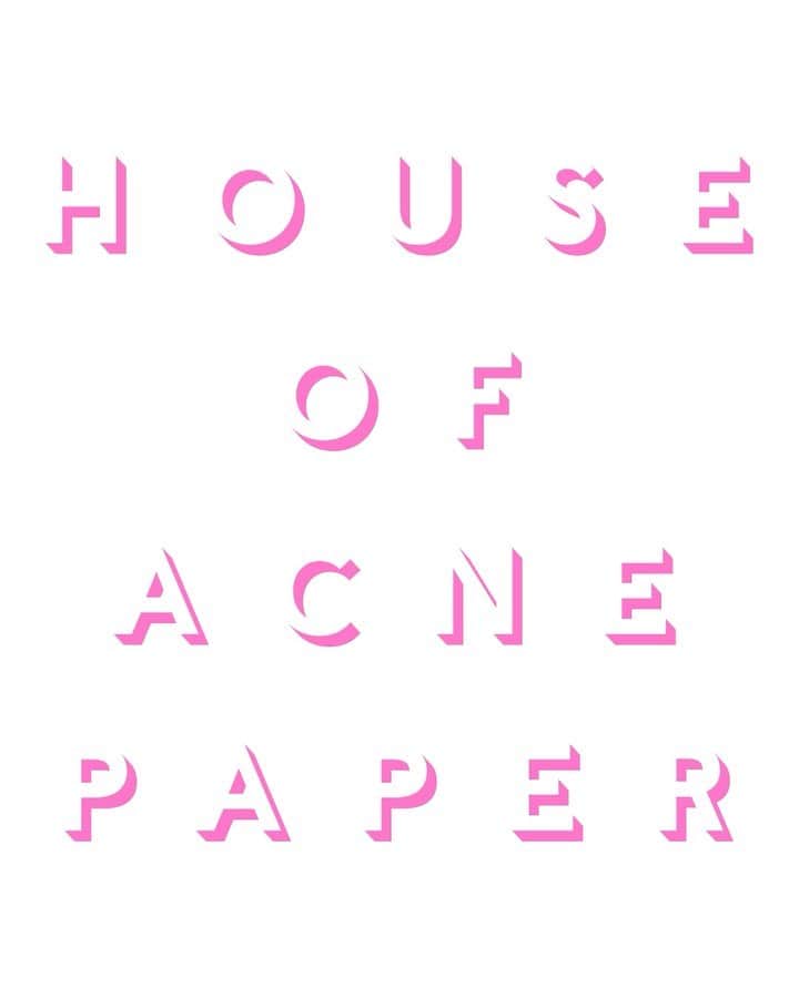 Acne Studiosのインスタグラム：「Introducing the living room of the House of Acne Paper. Created around the idea of a house filled with the unique and beautiful, issue 18 of #AcnePaper is our greatest design issue to date. Discover the fascinating objects and iconic items that furnish the living room of our imaginary house.   The House of Acne Paper Shanghai is open to the public November 10th 1 pm - 6 pm and November 11th-12th 12 pm - 6 pm. Visit the West Bund Design and Art Fair to discover more and pick up your issue.    Issue 18 ‘House of Acne Paper’ is available at acnestudios.com, select #AcneStudios stores and select bookstores worldwide.  Cover artwork: #PabloBronstein」