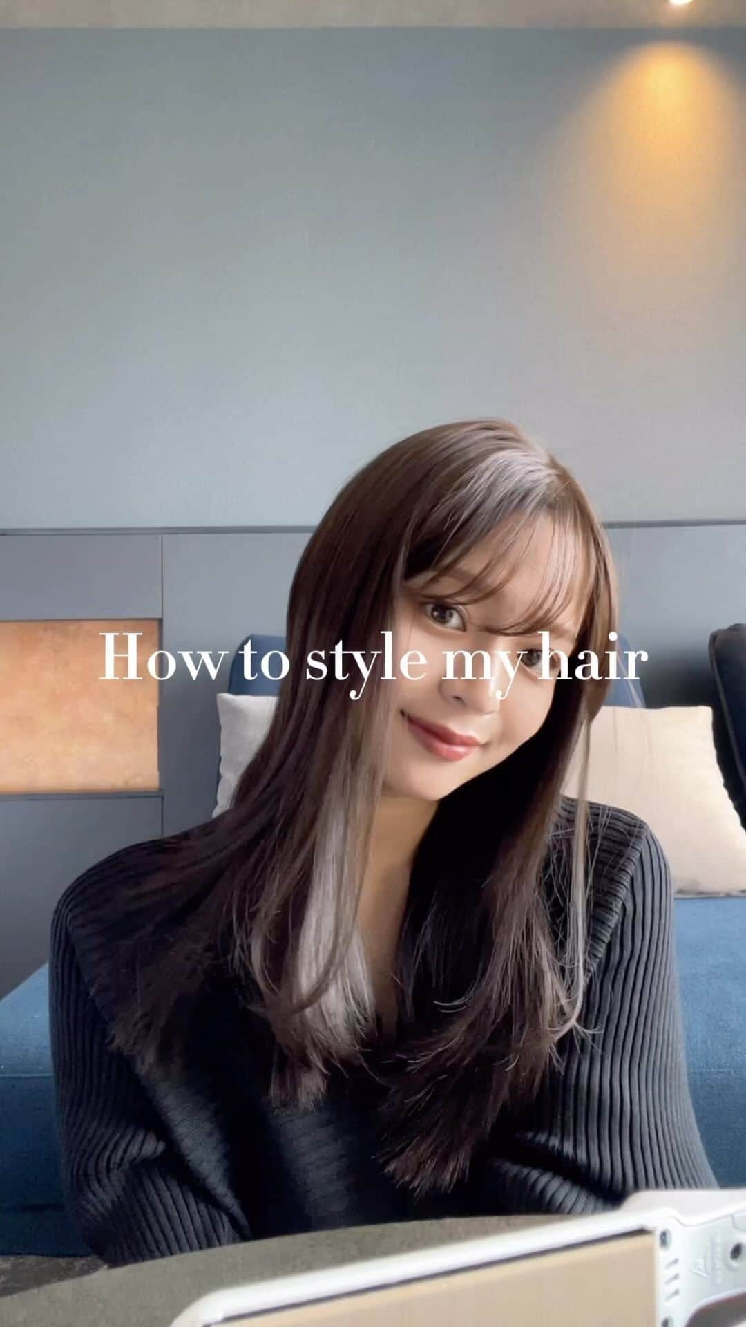 森山紗希のインスタグラム：「よく質問をいただく前髪の作り方♡ 巻きすぎずふわっとさせるスタイルがお気に入り。  前髪伸ばし中の方にもおすすめです😌  使用してるストレートアイロンは絹女。 カラーリングや髪のダメージからも守ってくれるんです！ 色んな方からおすすめされるので、安心安全✨  #前髪 #前髪巻き方 #ヘアスタイル #スタイリング #KINUJO #キヌージョ #絹女 #美容家電 #ヘアケア #ツヤ髪#KINUJO_ad #サロン級 #ドライヤー #ヘアアイロン #美容 #美容師おすすめ」