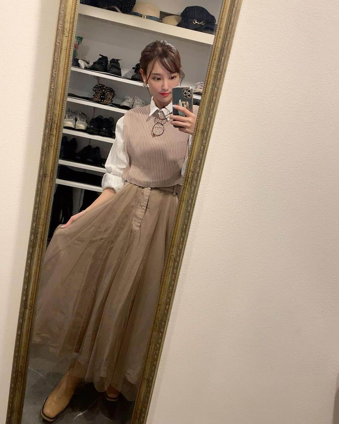 西原愛夏さんのインスタグラム写真 - (西原愛夏Instagram)「秋服🍁🍂💓」11月10日 20時24分 - manakanishihara