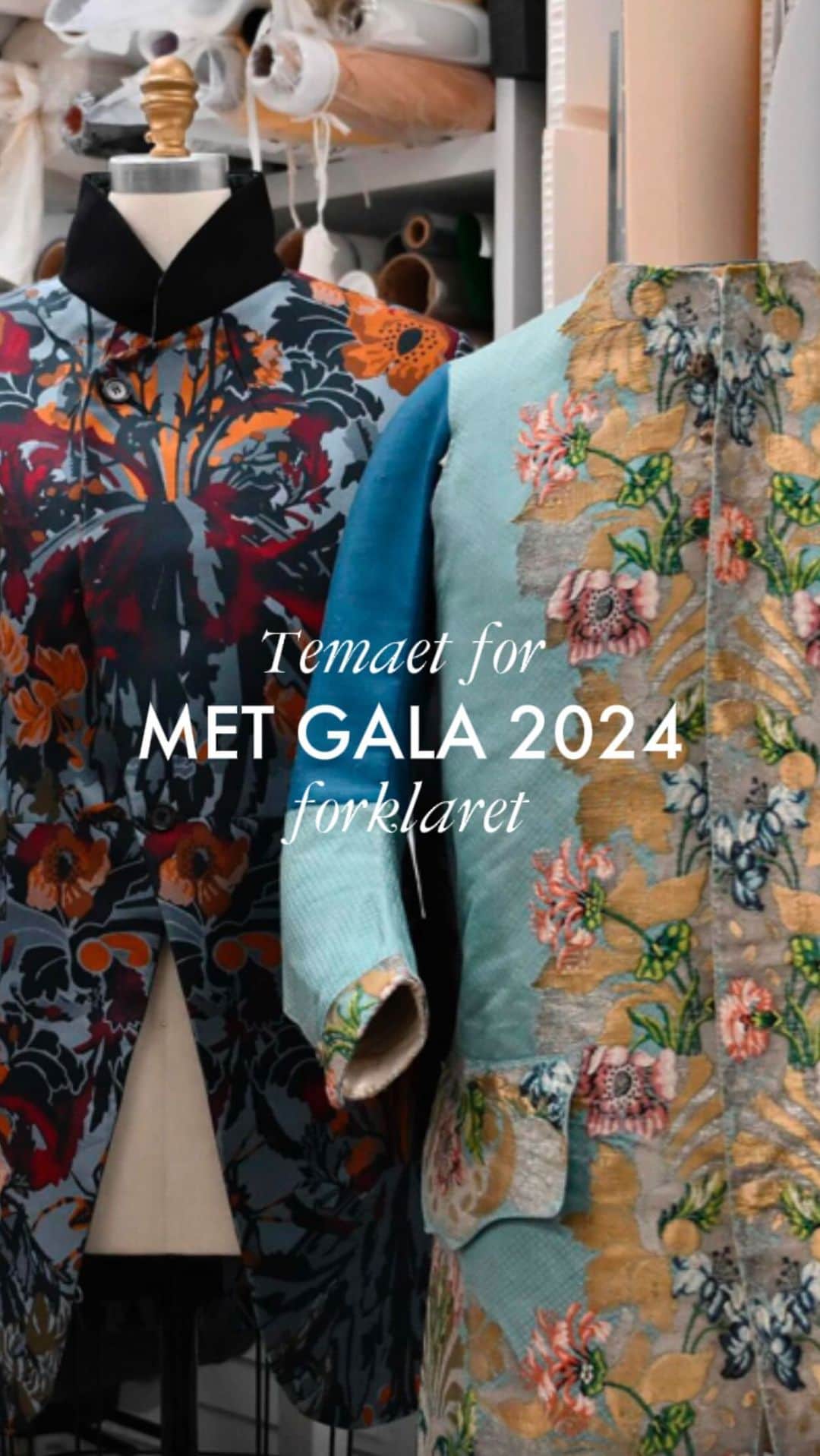 ELLE DKのインスタグラム：「Onsdag blev temaet for næste års #MetGala og udstilling på @metmuseum annonceret, der har fået titlen ‘Sleeping Beauties: Awakening Fashion’. Her vil historiske kjoler og nyere kreationer blive udstillet på en helt ny måde. Få temaet forklaret her, og læs mere via link i bio.」