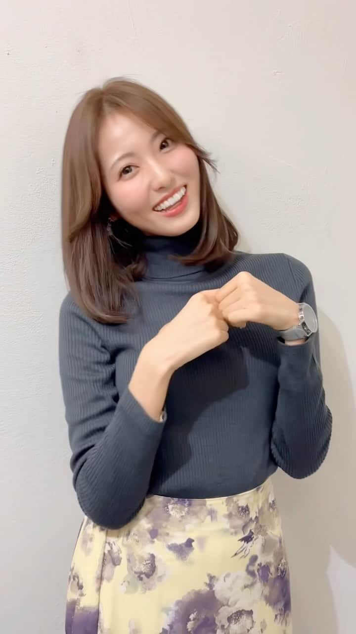 山下七子のインスタグラム：「久しぶりに髪を切りました🐨🥝 #ミディアムヘア #ベージュカラー #福岡美容室」