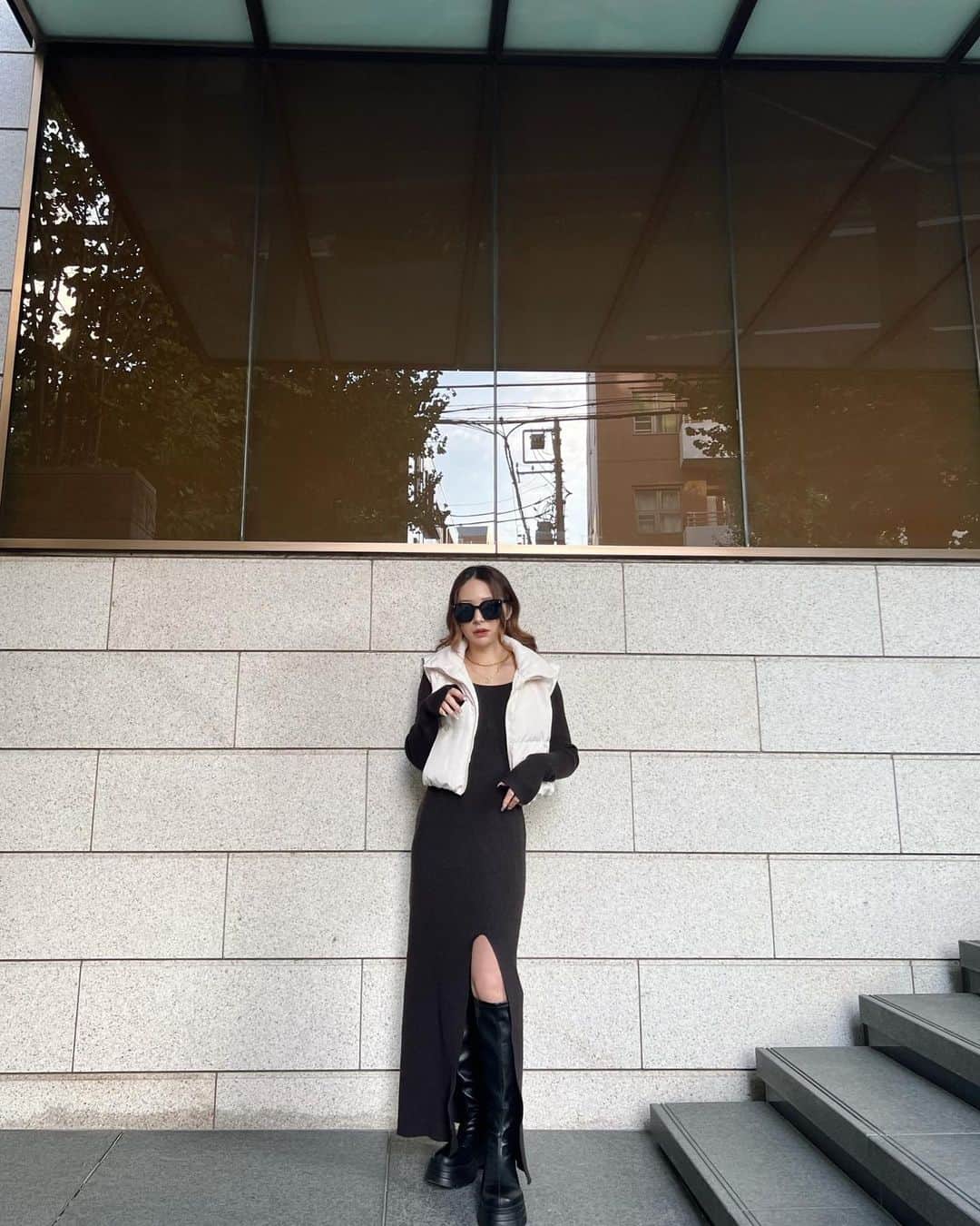 谷口美咲さんのインスタグラム写真 - (谷口美咲Instagram)「. 最近お昼あったかくて 歩いてるだけで気持ちいい☀️ . この日もワンピ以外 @shein_japan 🫶🏼 ﾍﾞｽﾄ/12422606 ﾌﾞｰﾂ/23008621 . ｸｰﾎﾟﾝｺｰﾄﾞ【BFPJP312】 お買い上げ金額1～5,999円までは15%OFF 6000円以上は20%OFFになります🤲🏻💘 お買い物する時に 使ってね🛒✨ . 試すたび、好きが見つかる。届くたび、好きが増えてく。 . #SHEIN #SHEINforAll #SHEIN1111sale #SHEINGoodFinds #loveshein  #saveinstyle #PR」11月10日 20時58分 - t.misaki_0301