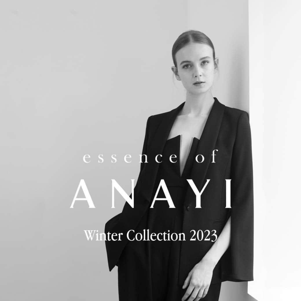 ANAYIのインスタグラム：「一部店舗限定販売。essence of ANAYI / Winter Collection 2023「dualité」 店頭にてぜひお試しください。  ※ANAYI OFFICIAL ONLINE　STOREでのお取扱いなし。  #ANAYI #アナイ」