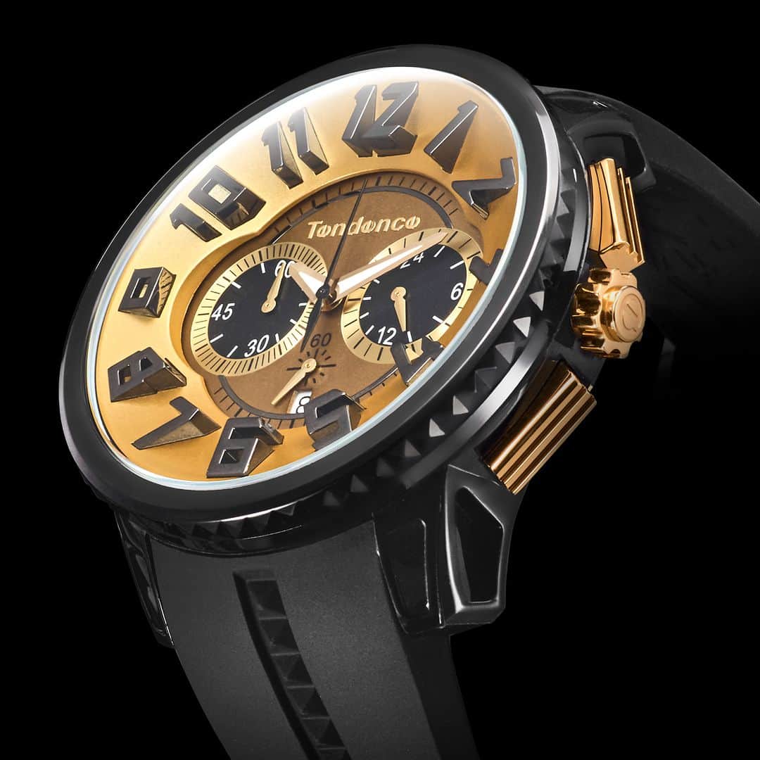 Tendencejapanのインスタグラム：「NEW！ Tendence GULLIVER  Round　GOLD  ブランドのファーストコレクションの「GULLIVER Round（ガリバーラウンド）」から、黄金カラーが魅力的な新モデルを11月10日（金）からテンデンス公式オンラインストアにて先行発売します。  TY046027 ￥56,100（tax in）  ■販売店■ ・テンデンス公式オンラインサイト  #tendence #テンデンス」