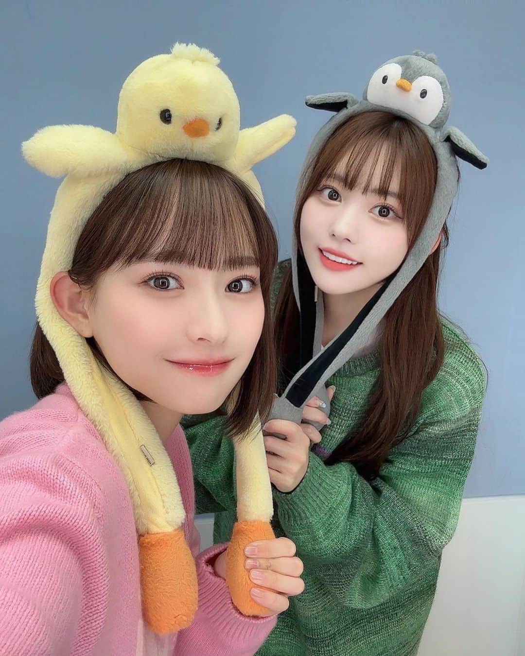 高崎哉海のインスタグラム：「🐤❤️🐧」
