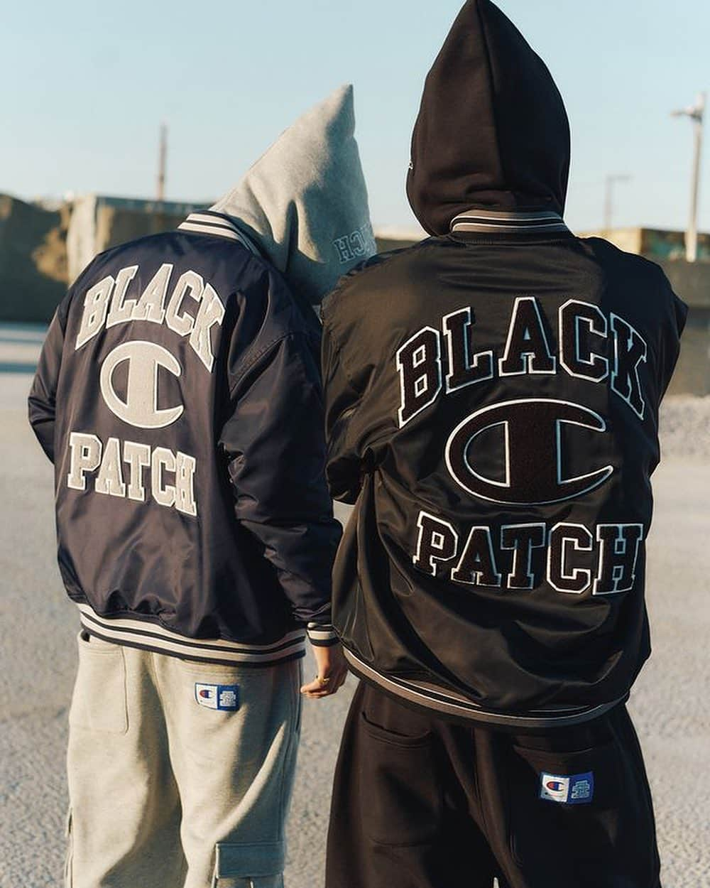 L.H.Pのインスタグラム：「. BlackEyePatch / Champion  2023.11.11.sat release _______________ @blackeyepatch  @champion   #BlackEyePatch #champion」