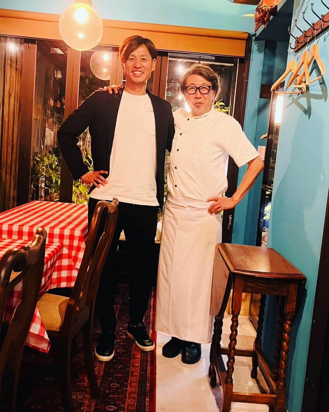 森下俊のインスタグラム：「. 15年以上のお付き合い‼️ フランス料理🇫🇷 全てが美味い🍴 @bistro_nn  いつもありがとうございます😊 #京都  #京都フレンチ  #フレンチ #ビストロエヌエヌ」