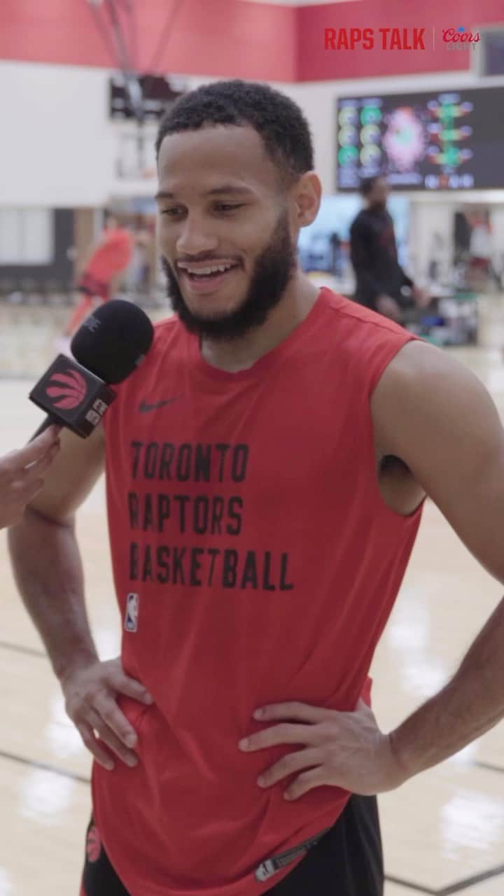 トロント・ラプターズのインスタグラム：「Ever wonder how Canadians talk trash?? In this episode of Raps Talk, Mariah asks some of the Raptors and fans to give their polite translation of some of our favourite ways to trash talk 🙃」