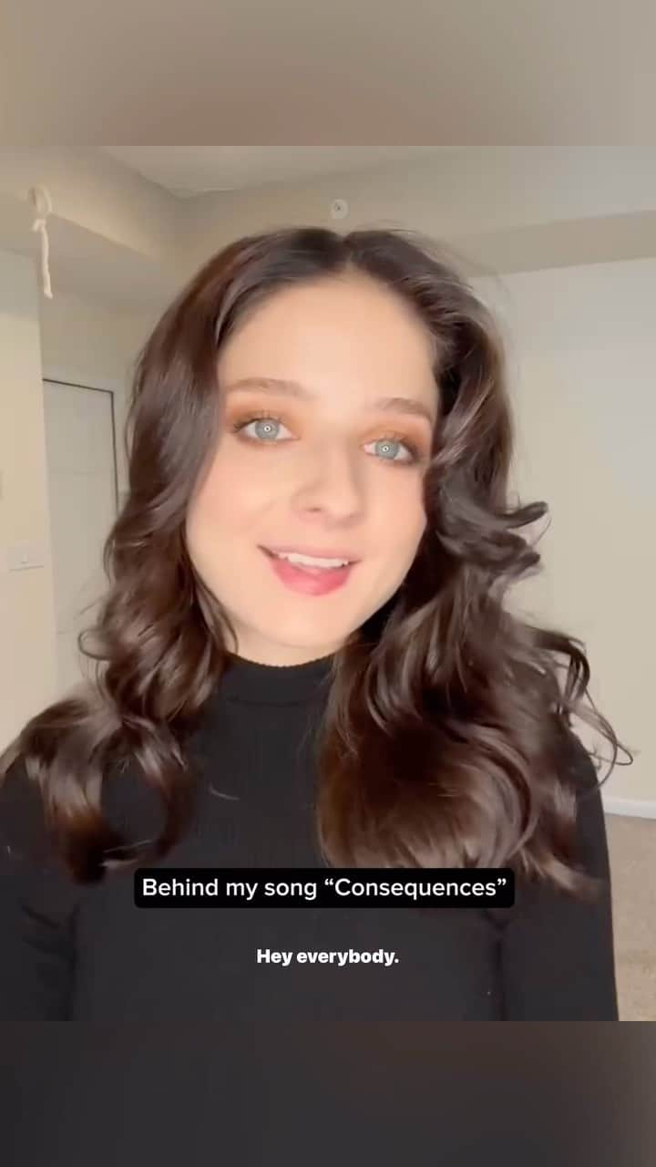 ジャッキー・エヴァンコのインスタグラム：「Sharing my truth behind “Consequences.” Listen anywhere you stream music (link in bio). #NewMusic #BehindTheSong #JackieEvancho #Consequences #MentalHealth」