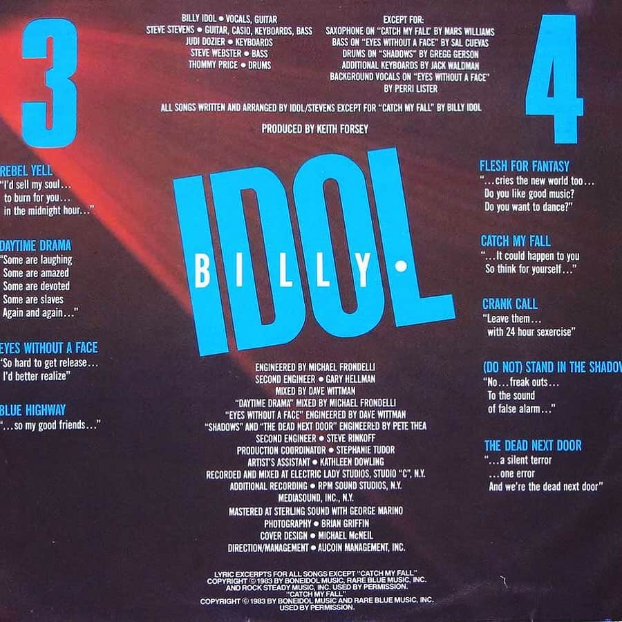 ビリー・アイドルさんのインスタグラム写真 - (ビリー・アイドルInstagram)「Released on this day in 1983! Join myself and @stevestevens as we celebrate the 40th anniversary of our 2 x Platinum album REBEL YELL! 👊🏼✊🏼」11月10日 23時50分 - billyidol