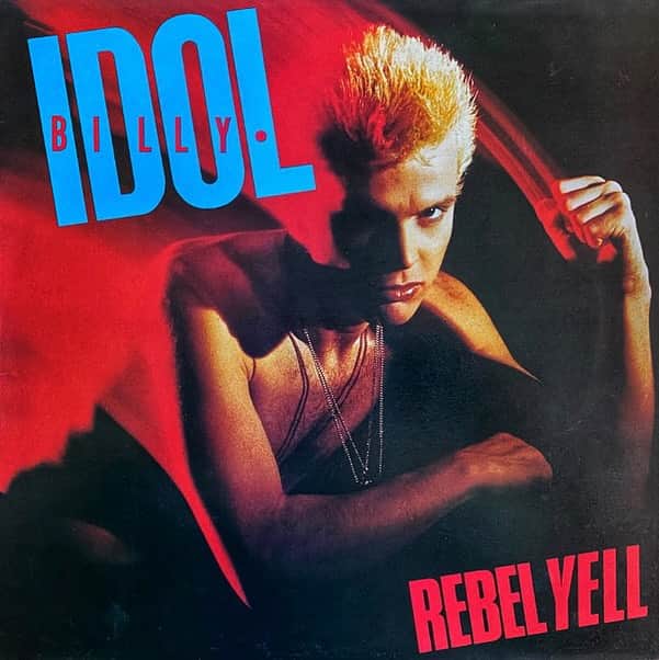 ビリー・アイドルのインスタグラム：「Released on this day in 1983! Join myself and @stevestevens as we celebrate the 40th anniversary of our 2 x Platinum album REBEL YELL! 👊🏼✊🏼」