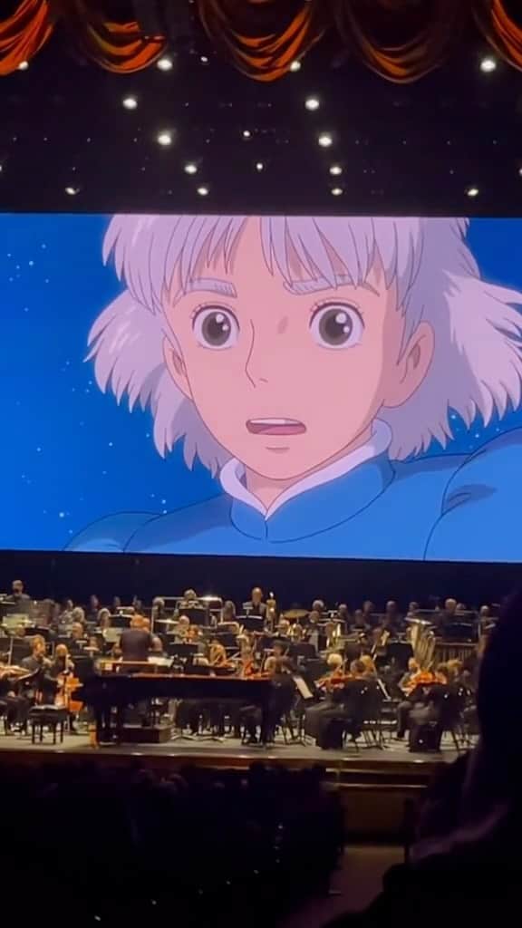 久石譲のインスタグラム：「“The Boy Who Swallowed A Star” from “Howl’s Moving Castle” 🌟」