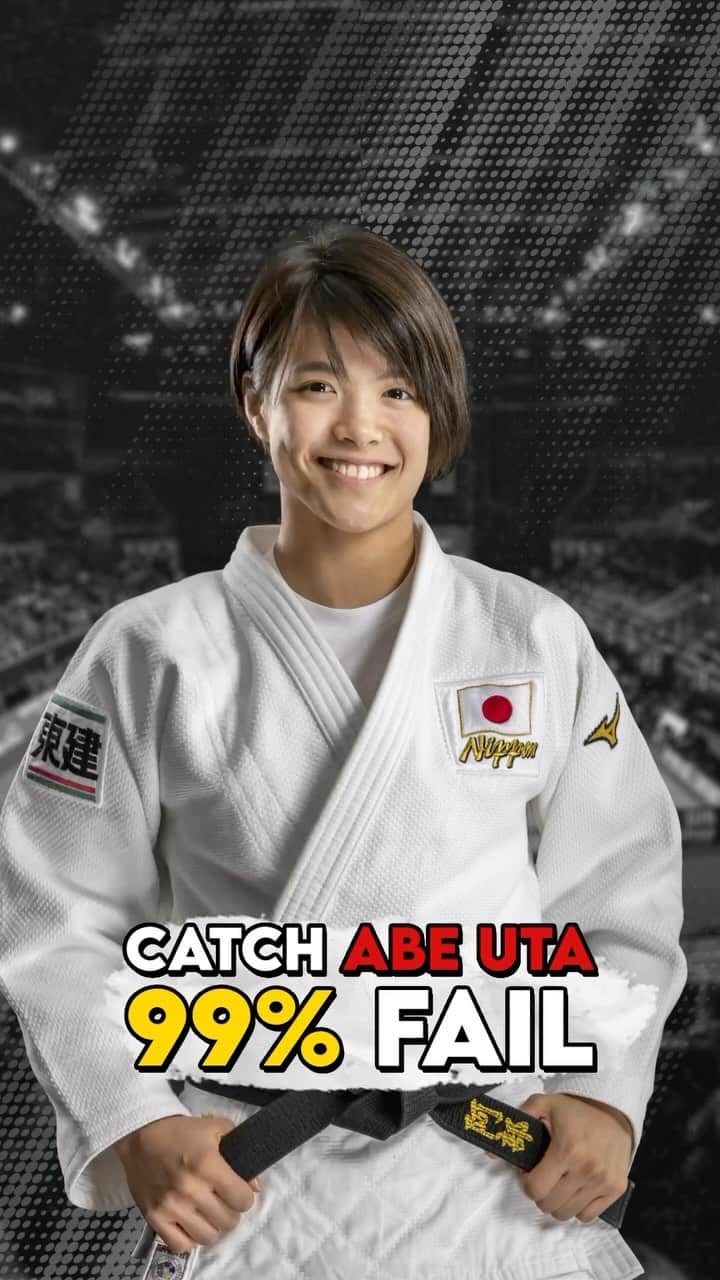 阿部詩のインスタグラム：「Tokyo Grand Slam: Who can catch Abe Uta? 🇯🇵  #JudoTV #Judo #JudoTokyo」